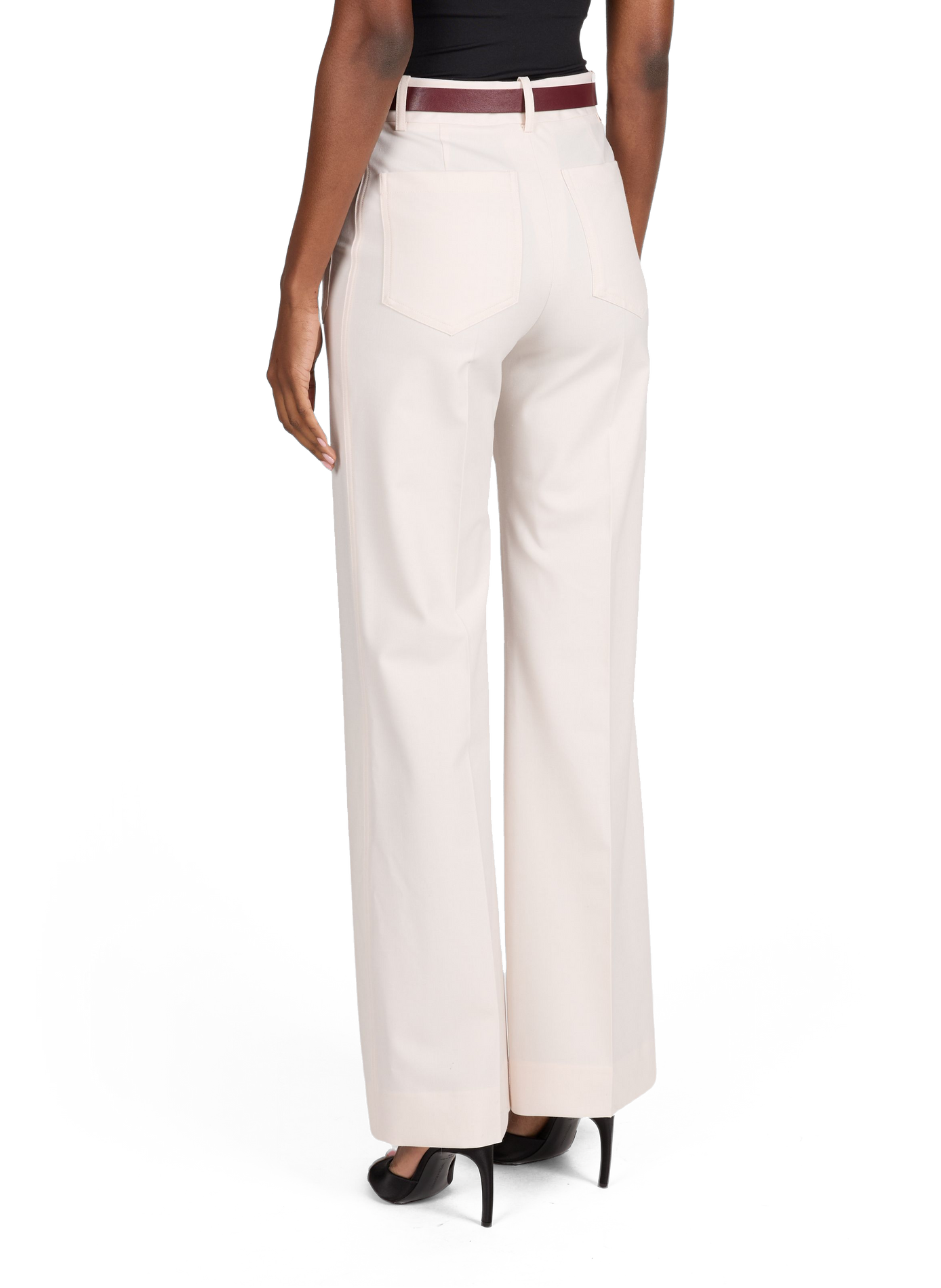 Pantalon de costume uni VICTORIA BECKHAM Beige