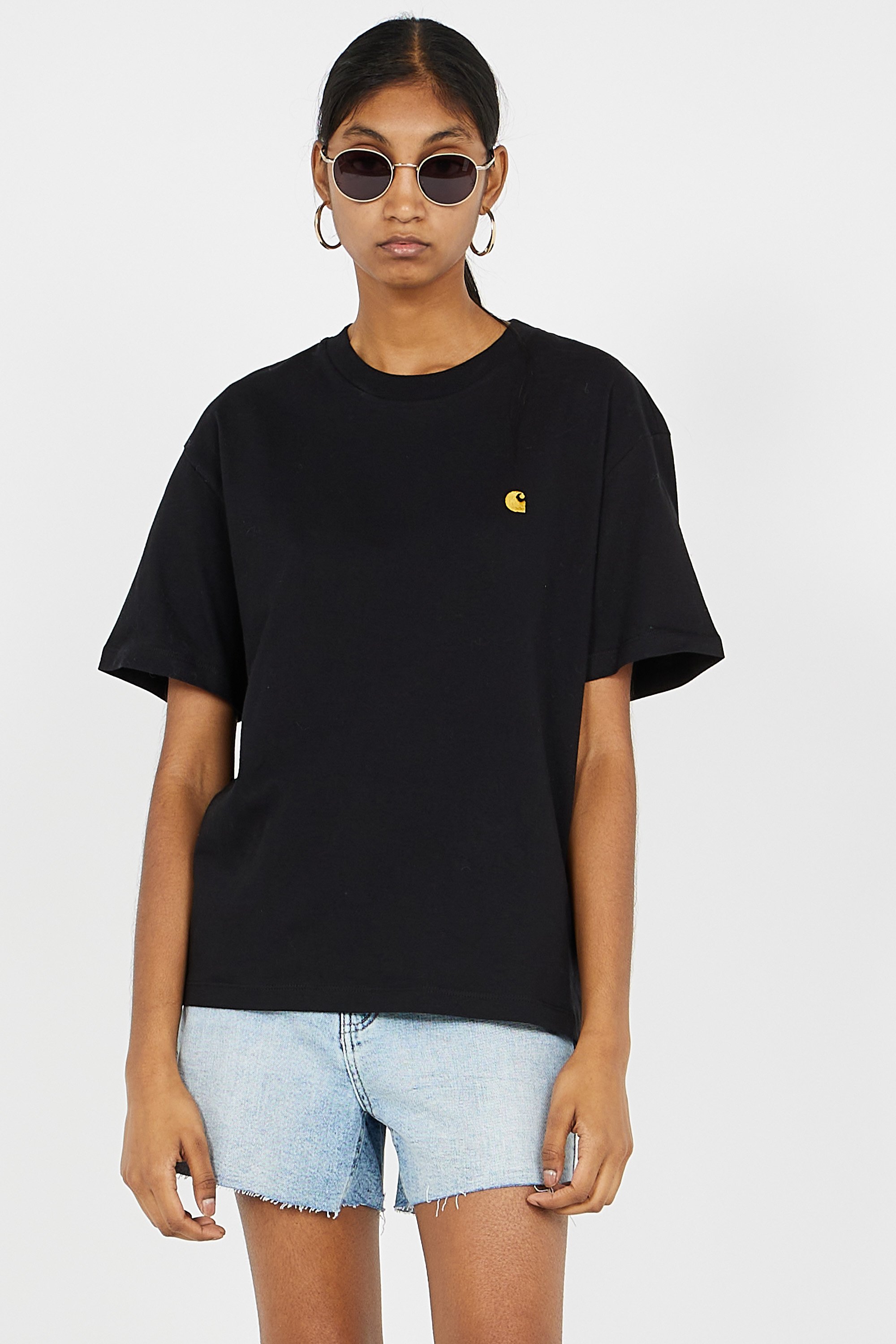 T-shirt w' s/s chase t-shirt CARHARTT WIP Noir