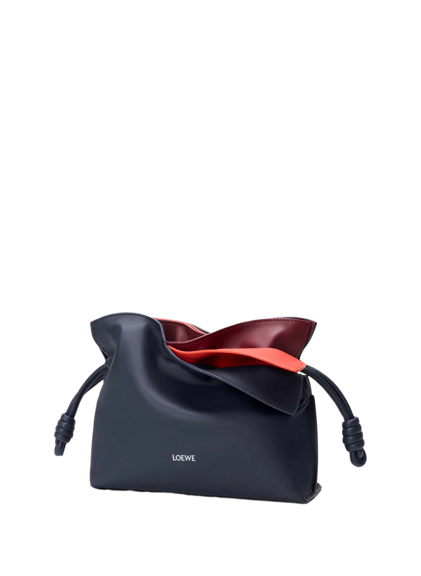 Mini Flamenco clutch with layering in nappa calf leather LOEWE Blue