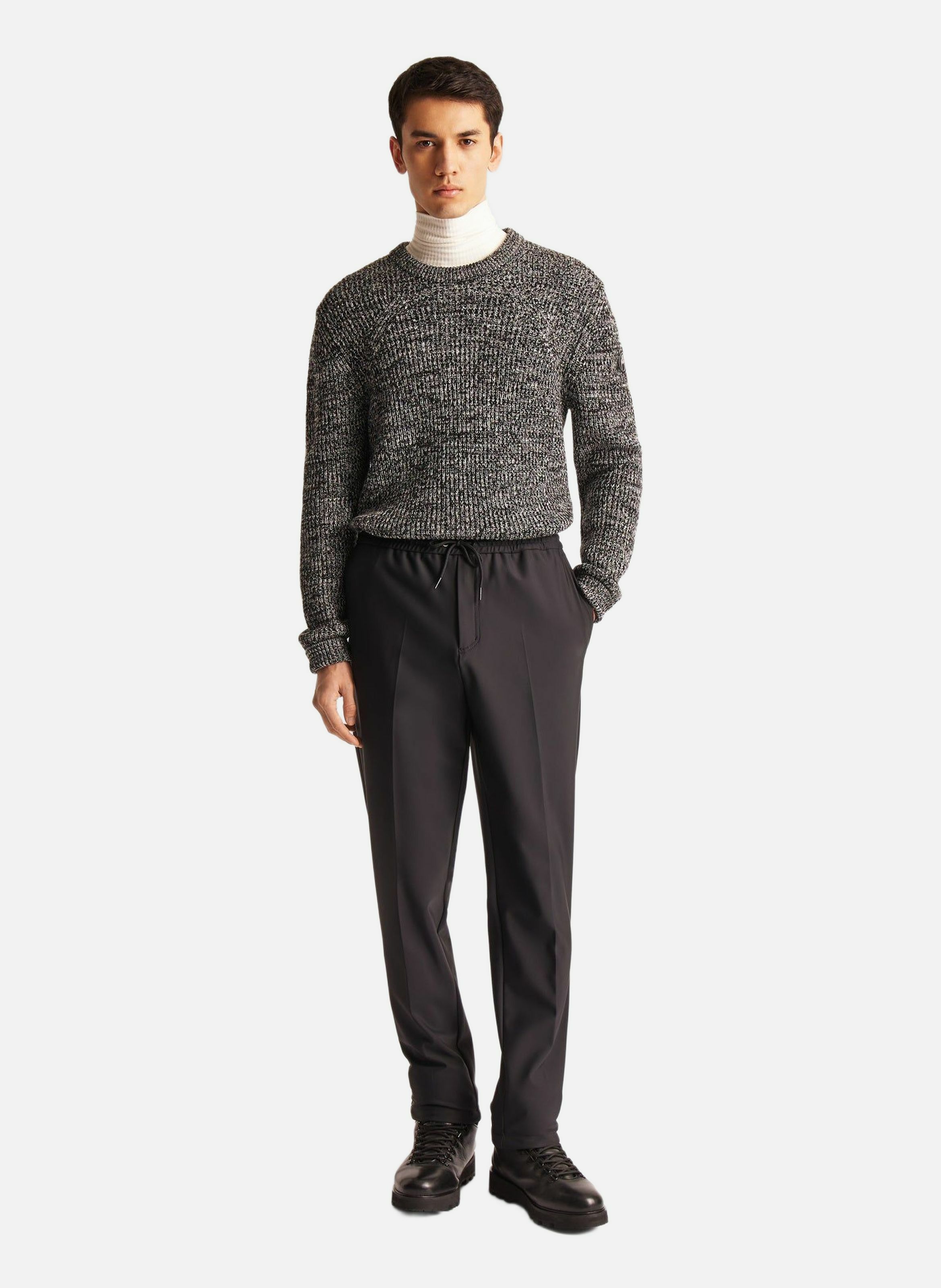 Pantalon aymeric coupe regular FUSALP Noir