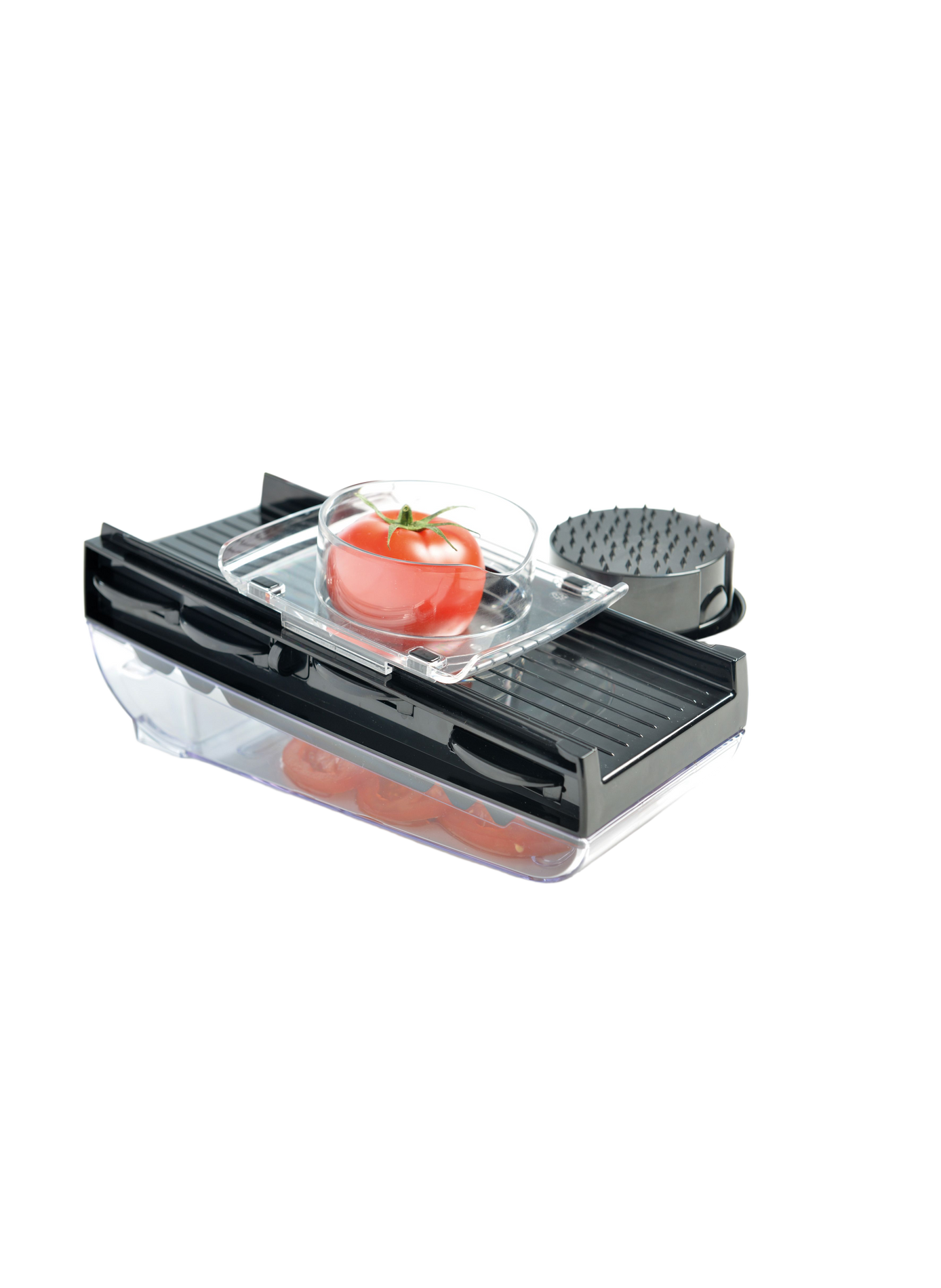 Mandoline with 5 blades and reservoir MASTRAD Black