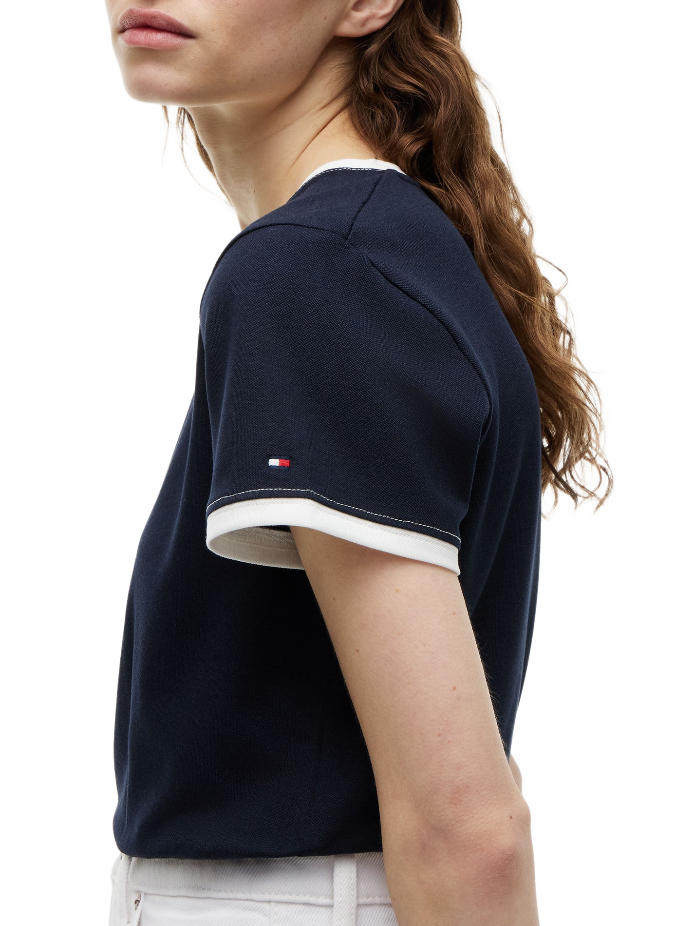 Round neck T-shirt TOMMY HILFIGER Blue