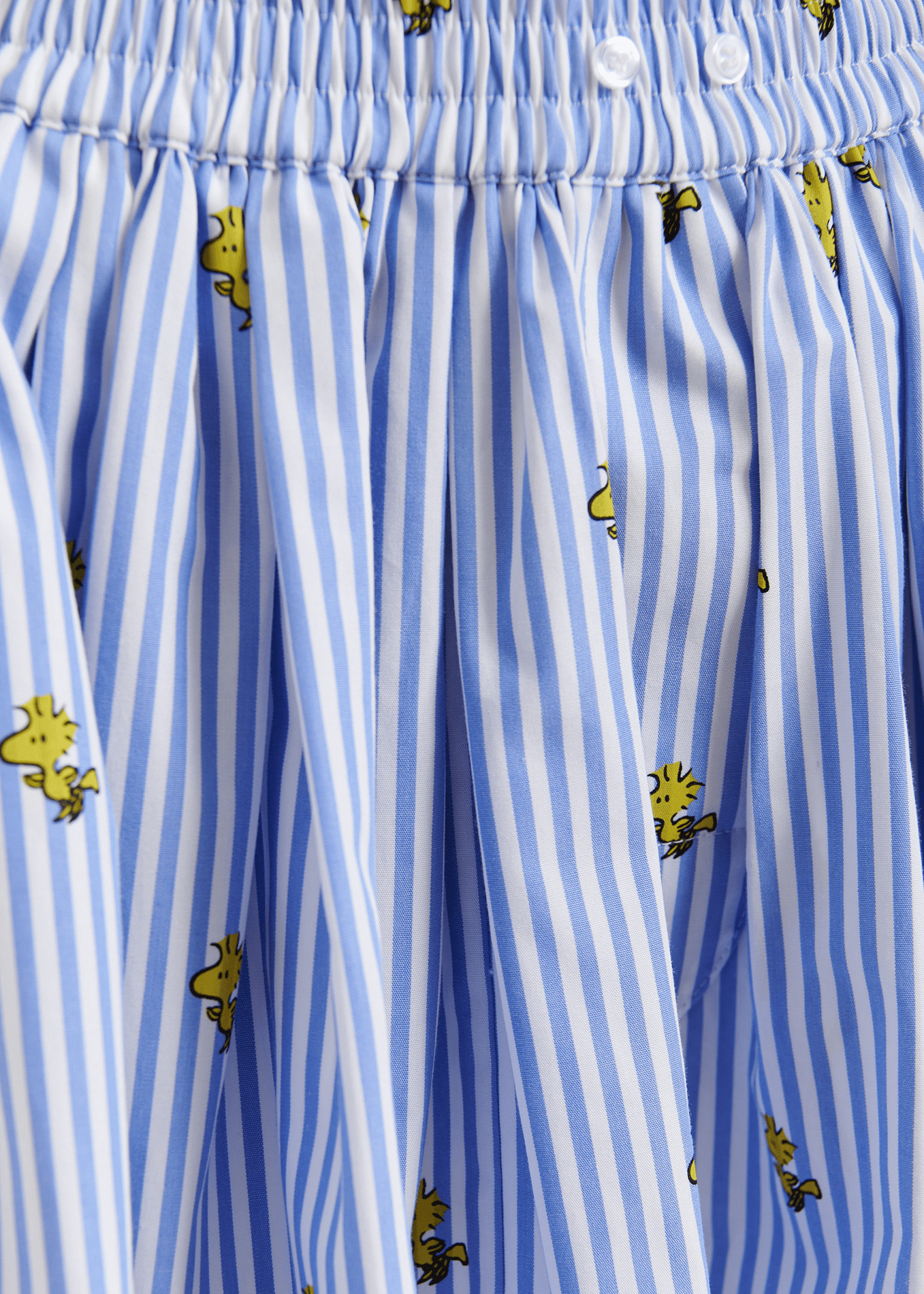 Short imprimé en coton jinus ESSENTIEL ANTWERP Bleu