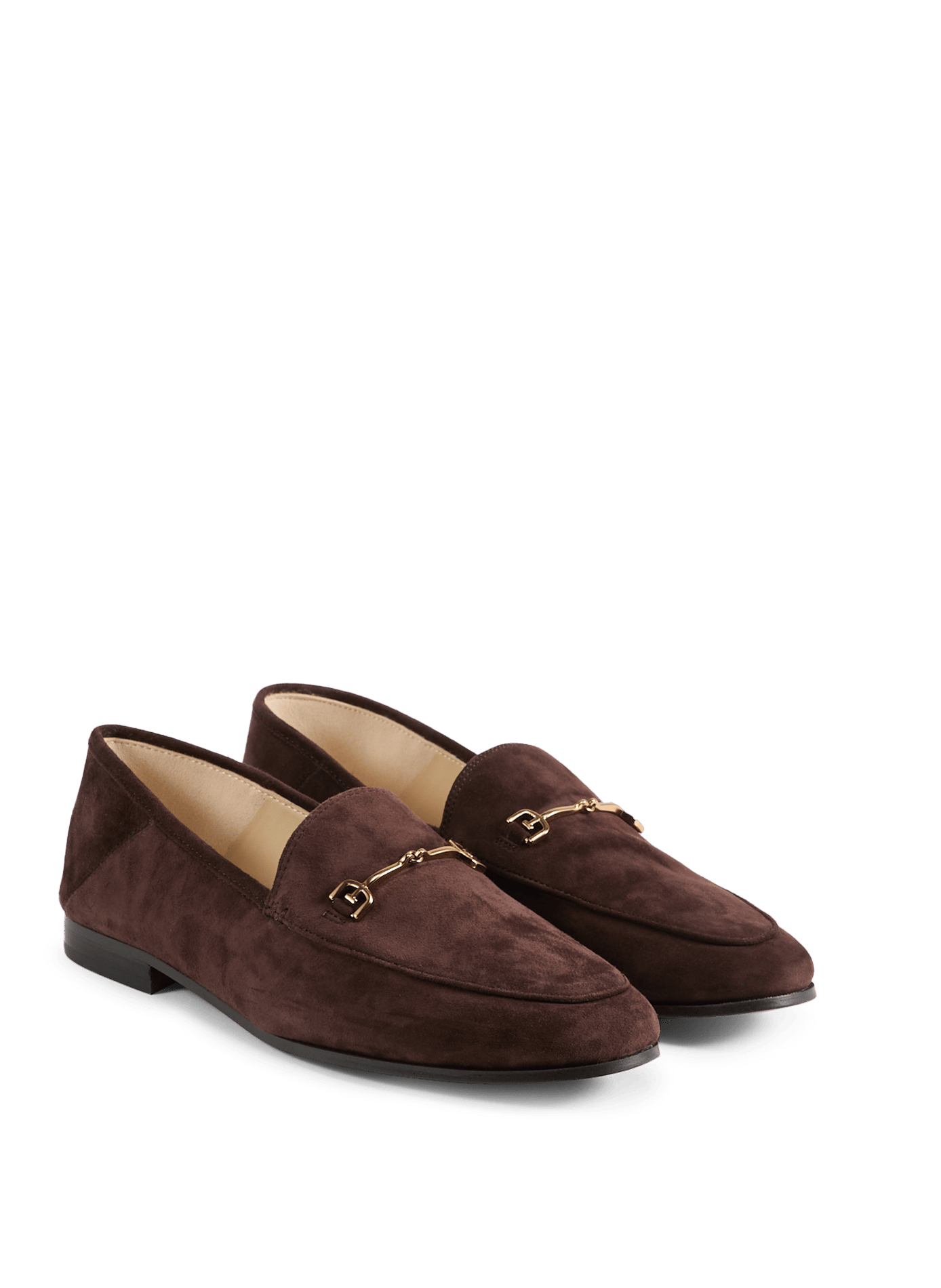 Loraine suede leather loafers SAM EDELMAN Brown