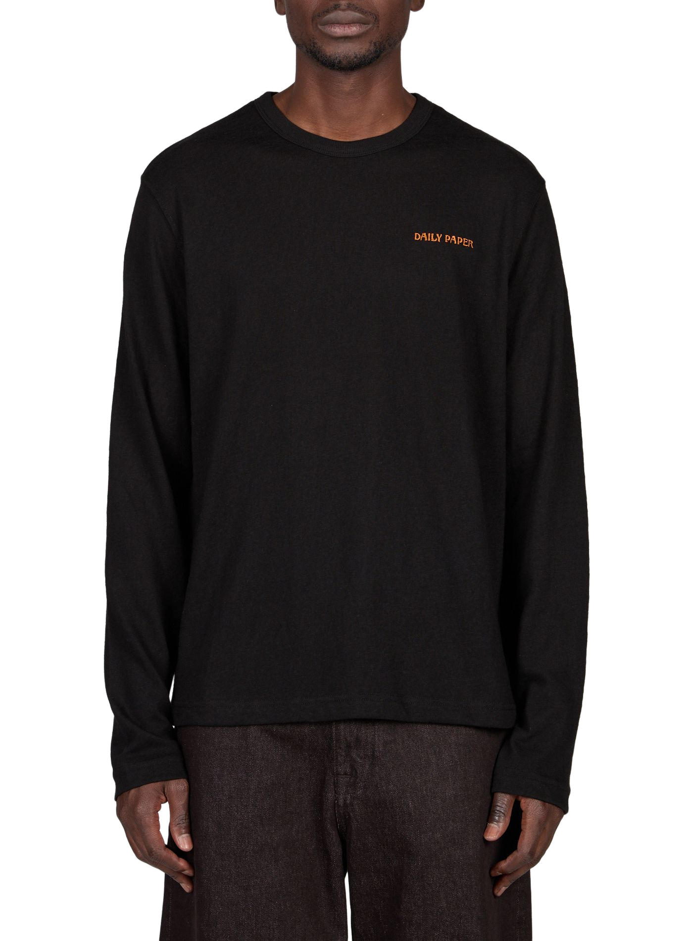 Strickpullover mit Logo DAILY PAPER Schwarz