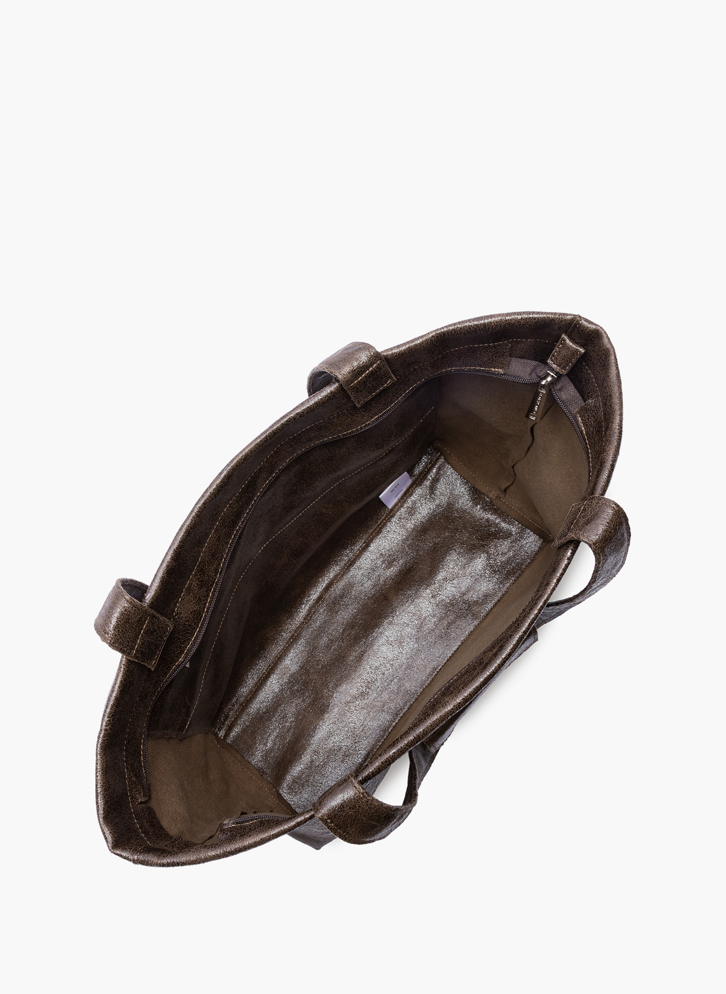 Sac cabas épaule - rétro kba LANCASTER Marron