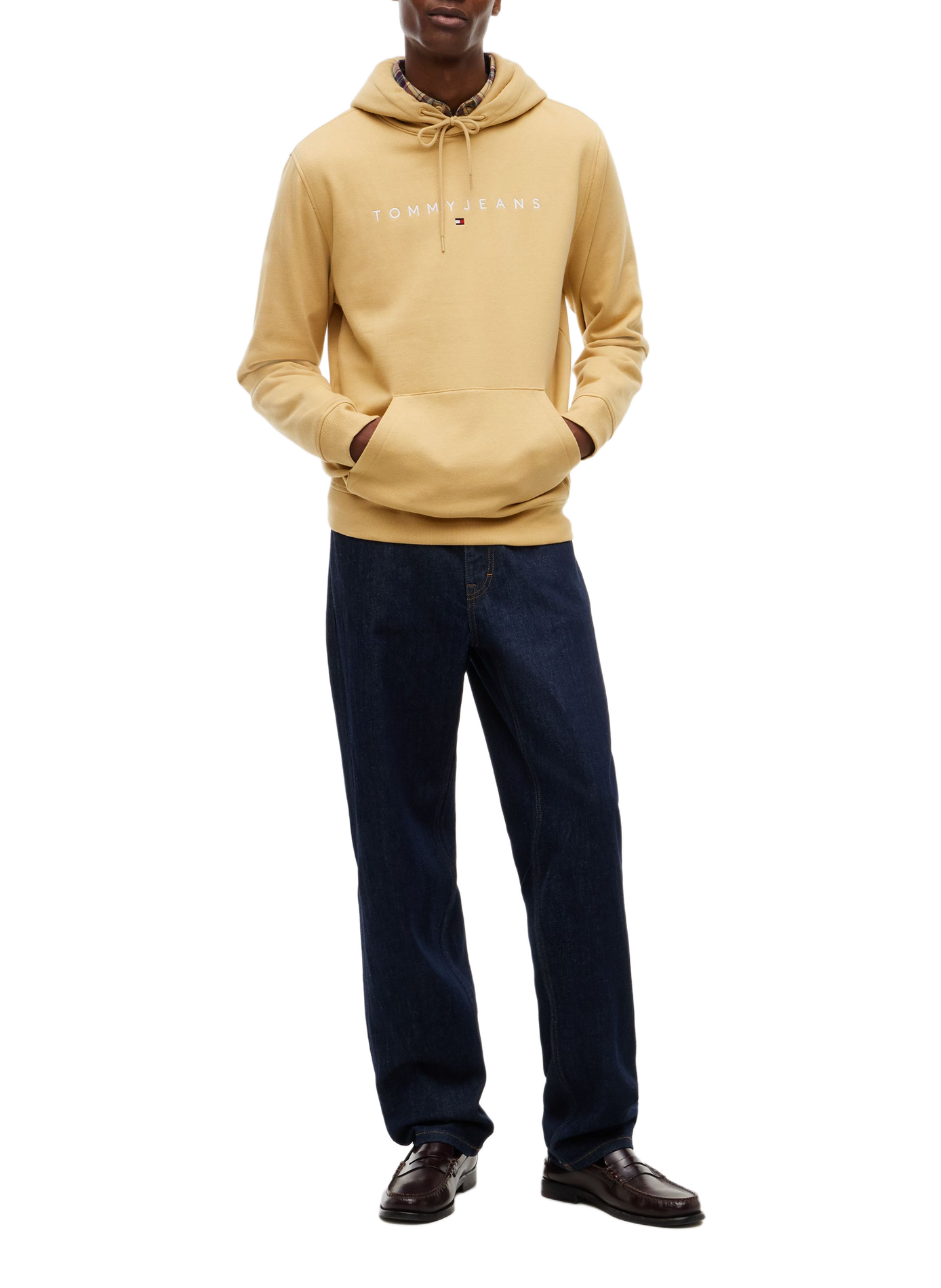 Sweat à capuche avec logo brodé TOMMY HILFIGER Beige