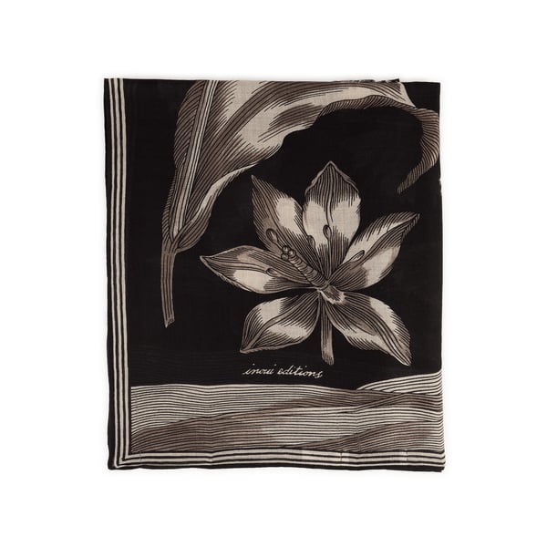 Foulard imprimé en laine Foulard imprimé en laine