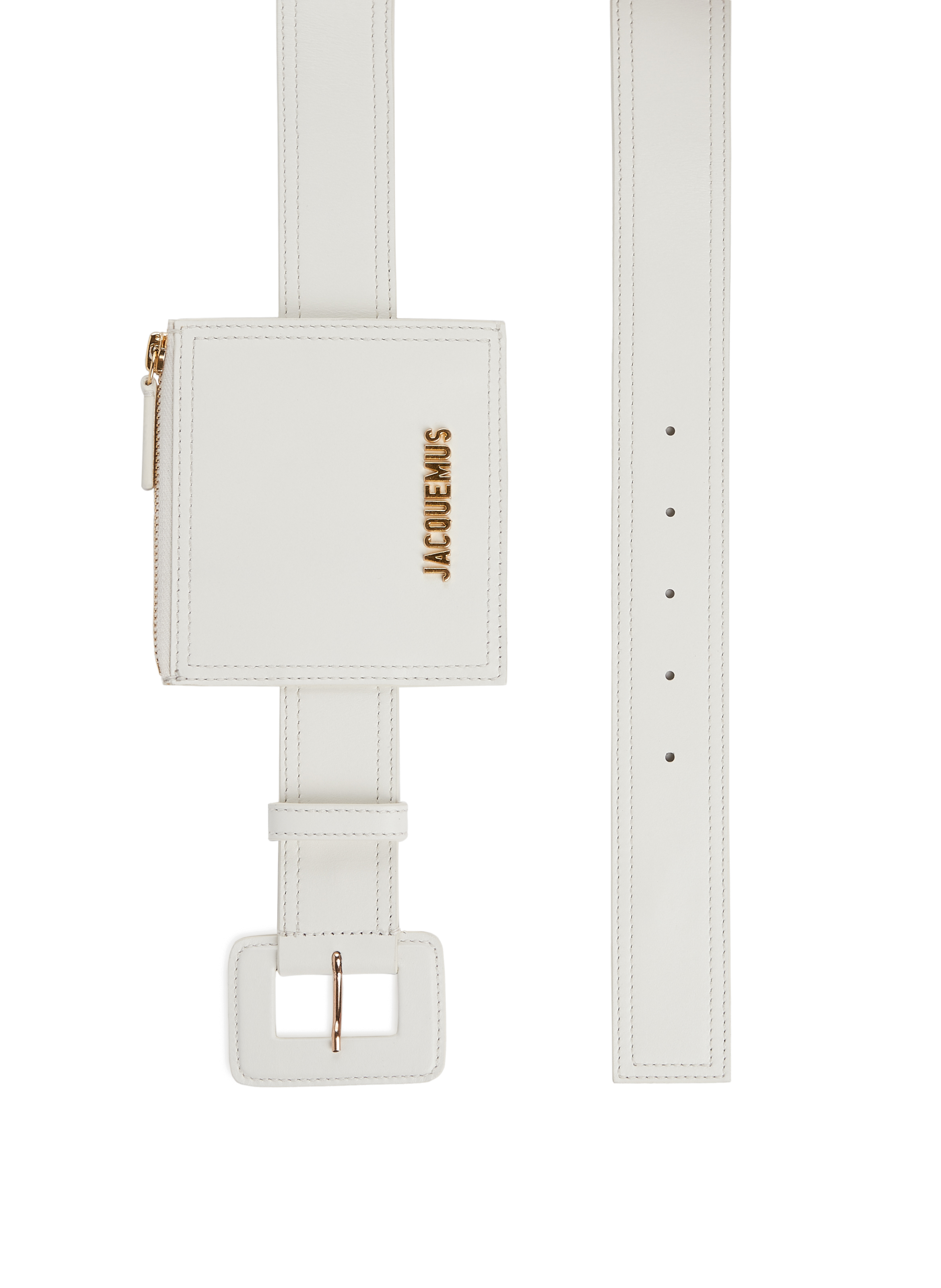 La ceinture Carrée en cuir