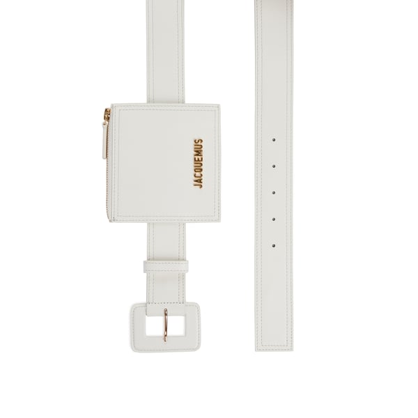 La ceinture Carrée en cuir