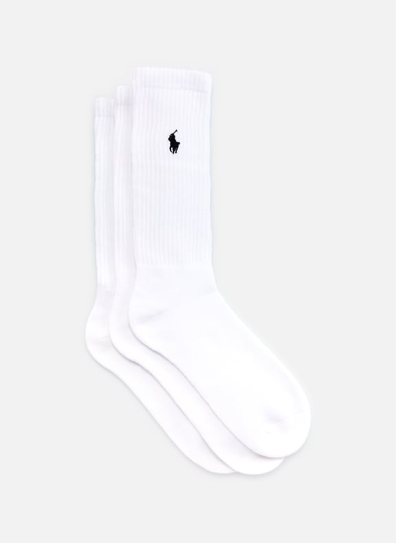 Polo ralph lauren socks white hotsell