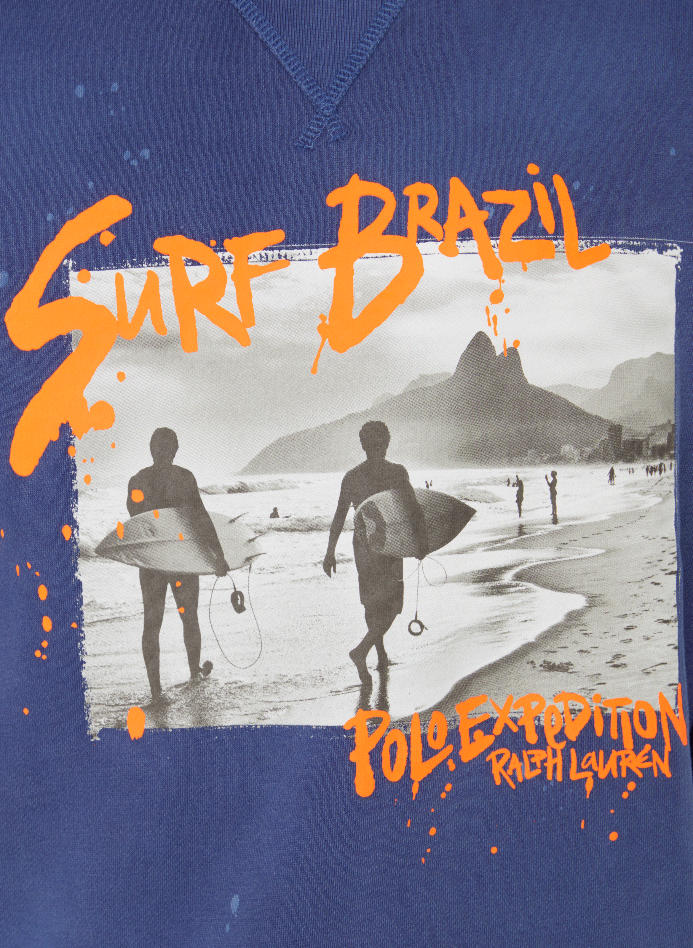 Surf Brazil cotton-blend sweatshirt POLO RALPH LAUREN Blue