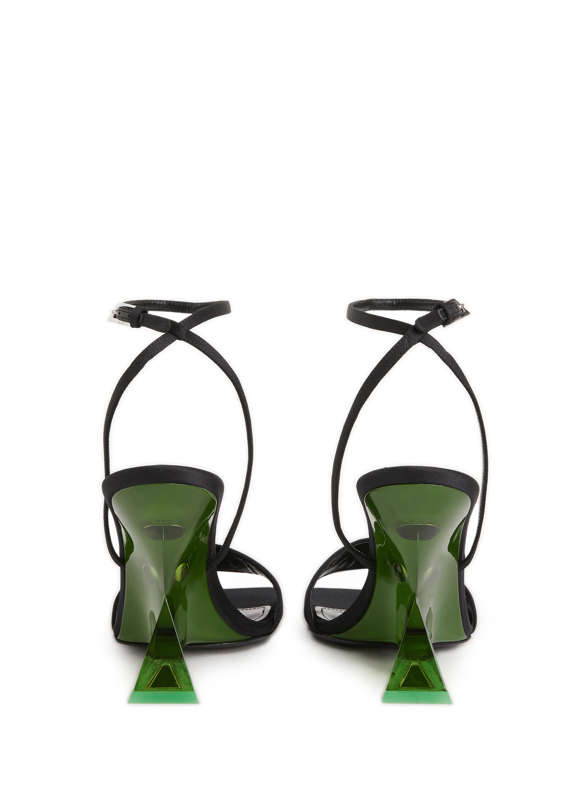 Cheope heeled sandals THE ATTICO Black