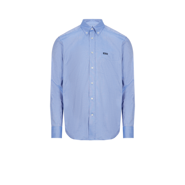 Façonnable Oxford Shirt In Blue