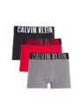 Calvin klein أسود-أحمر-رمادي متعدد الألوان