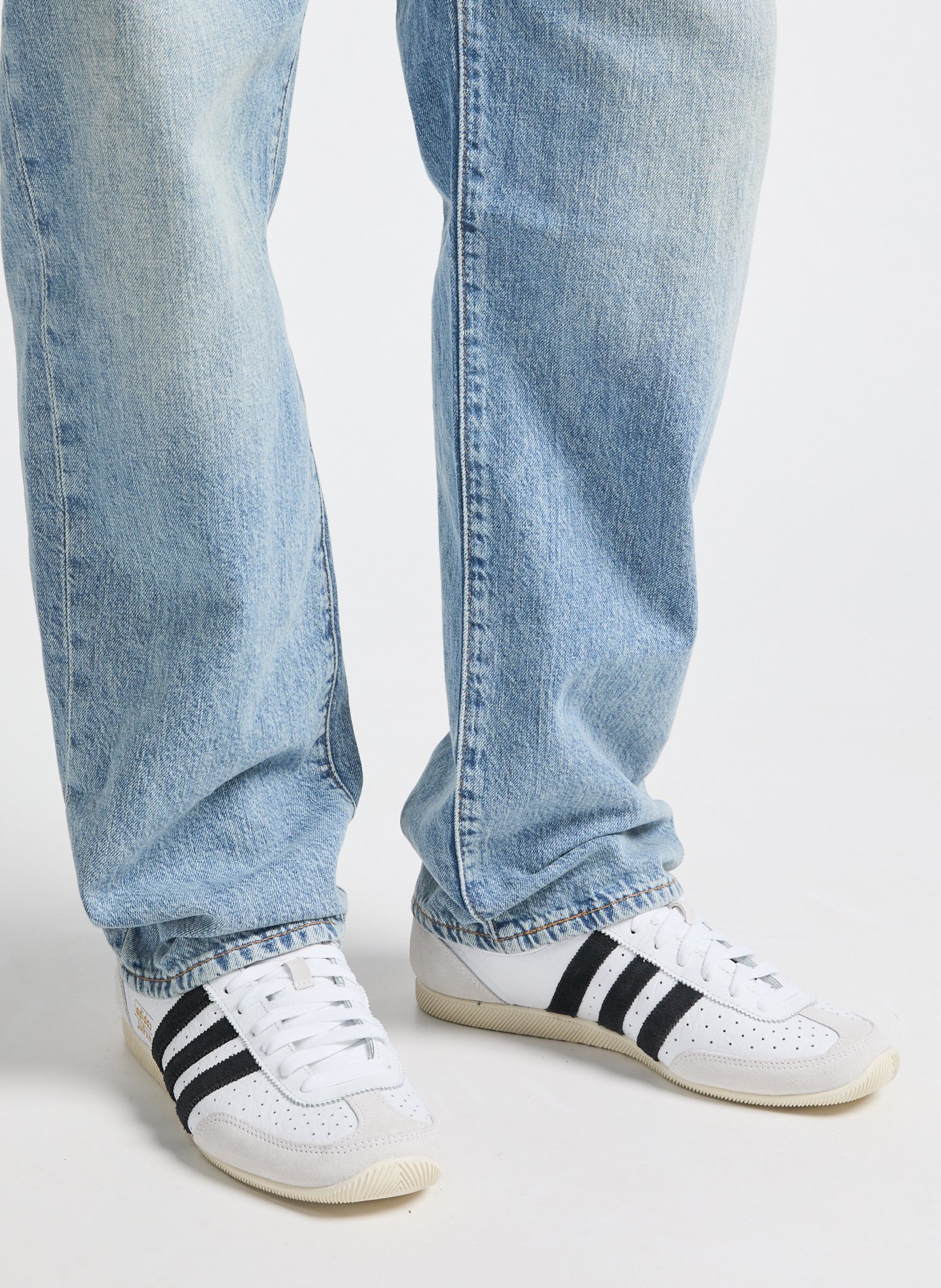 Baskets Japan W en cuir  ADIDAS Blanc