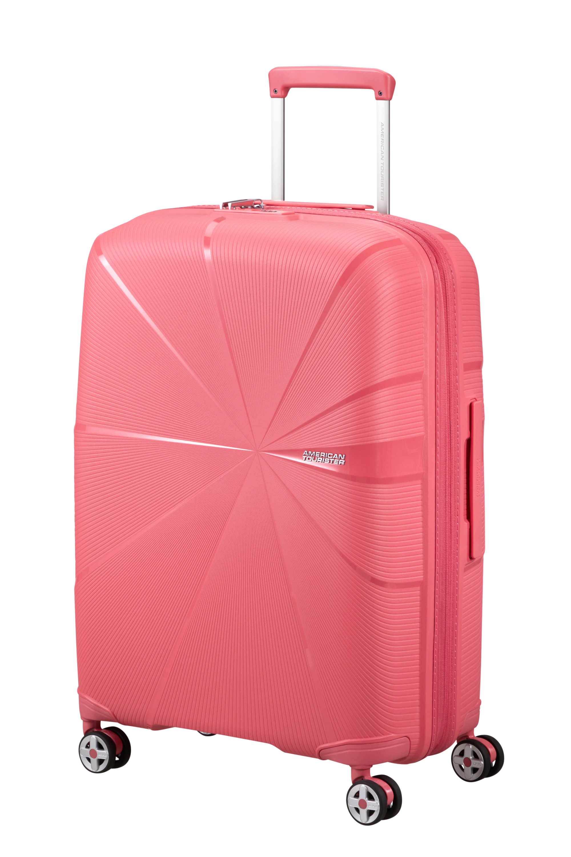 Starvibe valise 4 roues taille m AMERICAN TOURISTER Rose