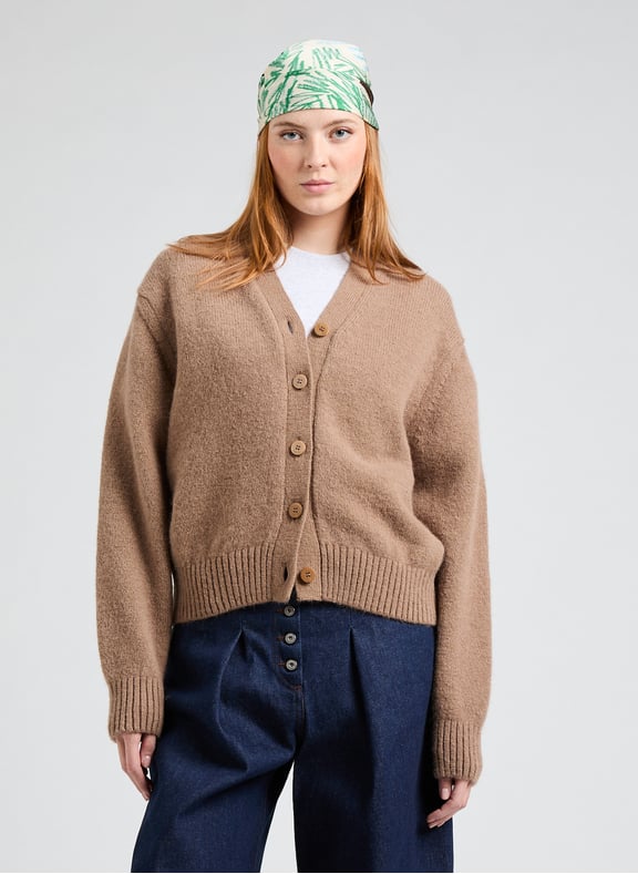 Le cardigan Jacquemus Marron by JACQUEMUS JACQUEMUS Le cardigan Jacquemus Marron