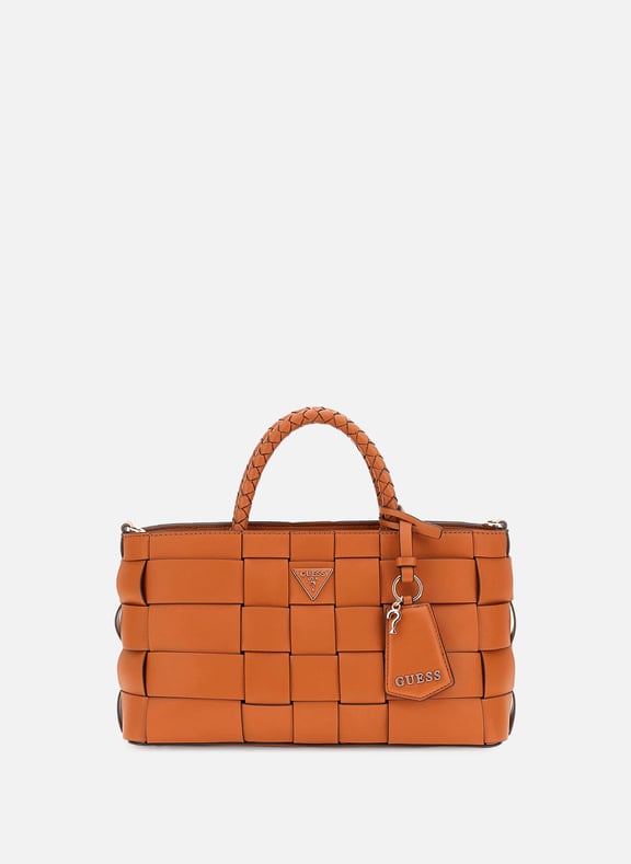 Braided handbag Brown by GUESS GUESS Braided handbag Brown
