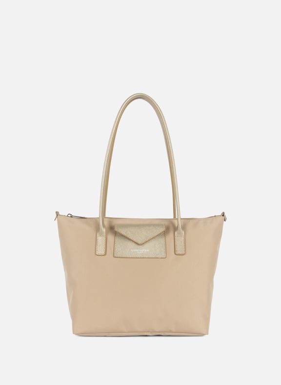 M tote bag - Smart KBA Beige by LANCASTER LANCASTER M tote bag - Smart KBA Beige