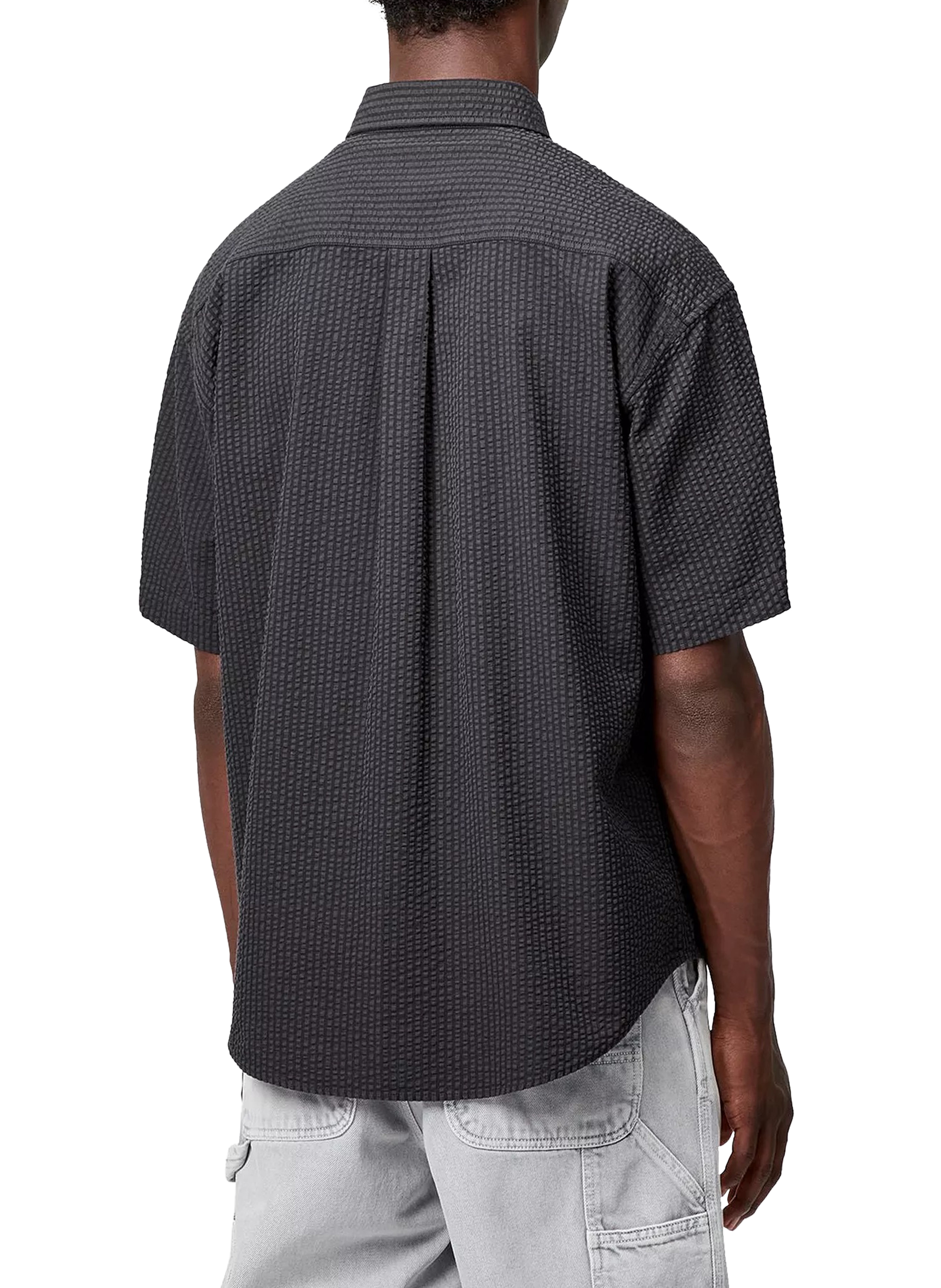 Cotton shirt S/S Toland CARHARTT WIP Black