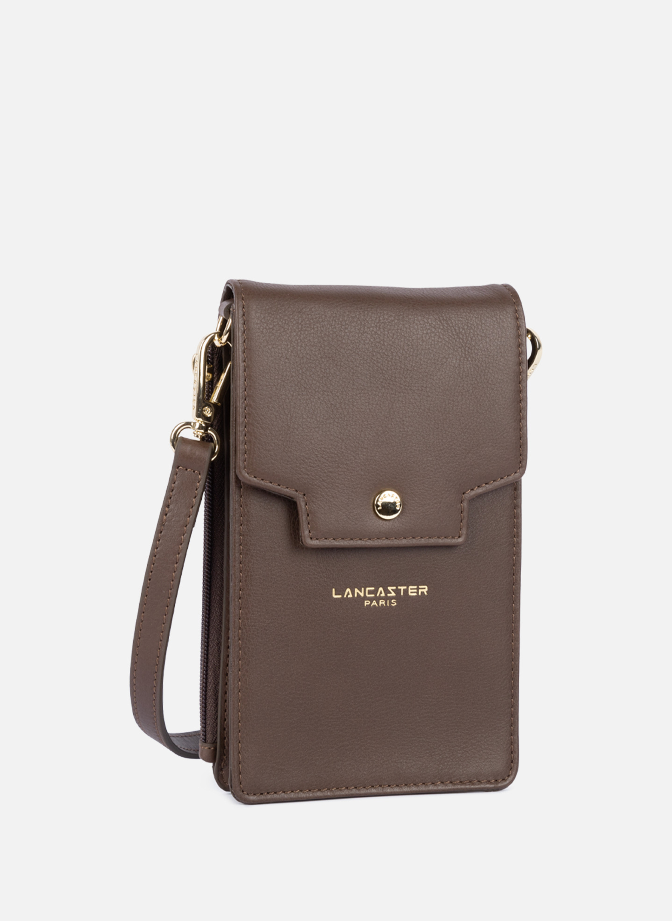 Pochette smartphone - mademoiselle grace LANCASTER Marron