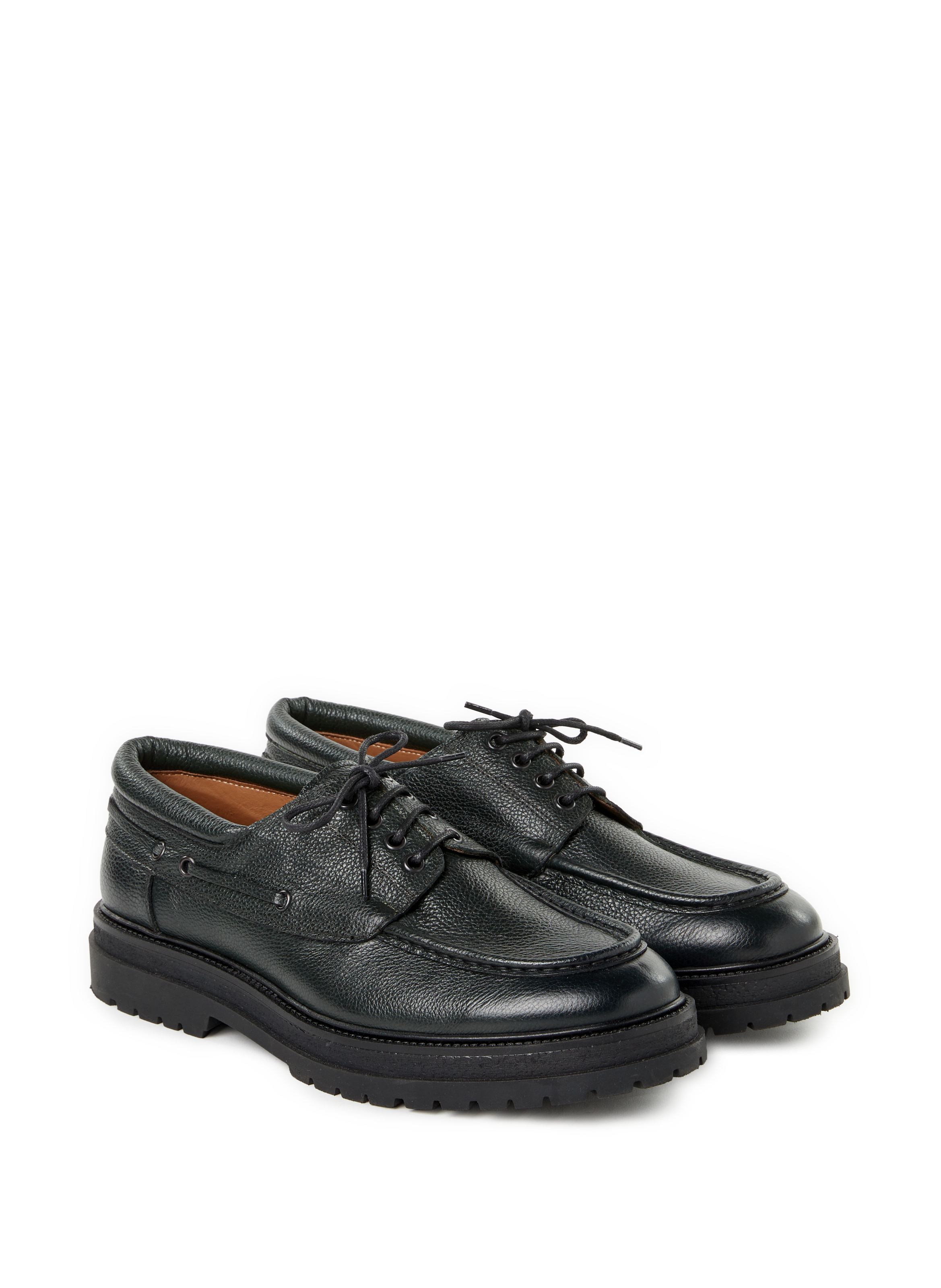 Barca leather derbies SAISON 1865 Khaki