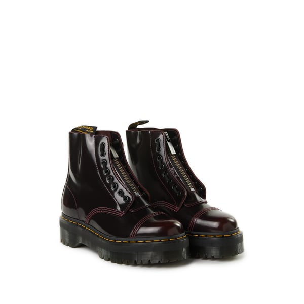 DR MARTENS Bottines compensées en cuir