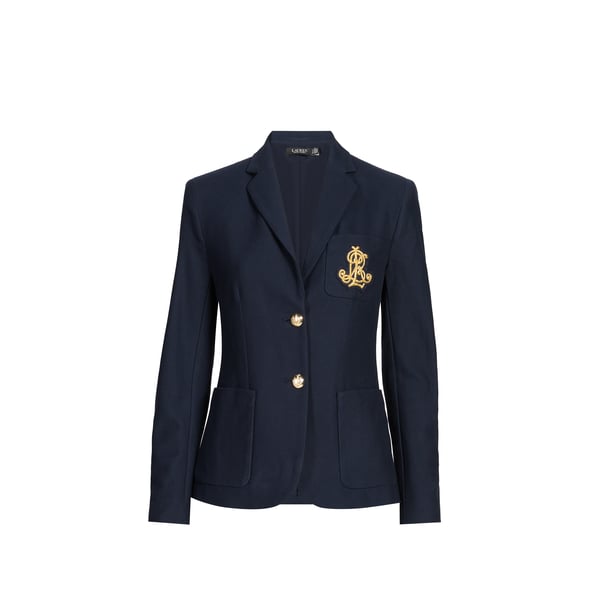 Veste brodée en coton mélangé Veste brodée en coton mélangé