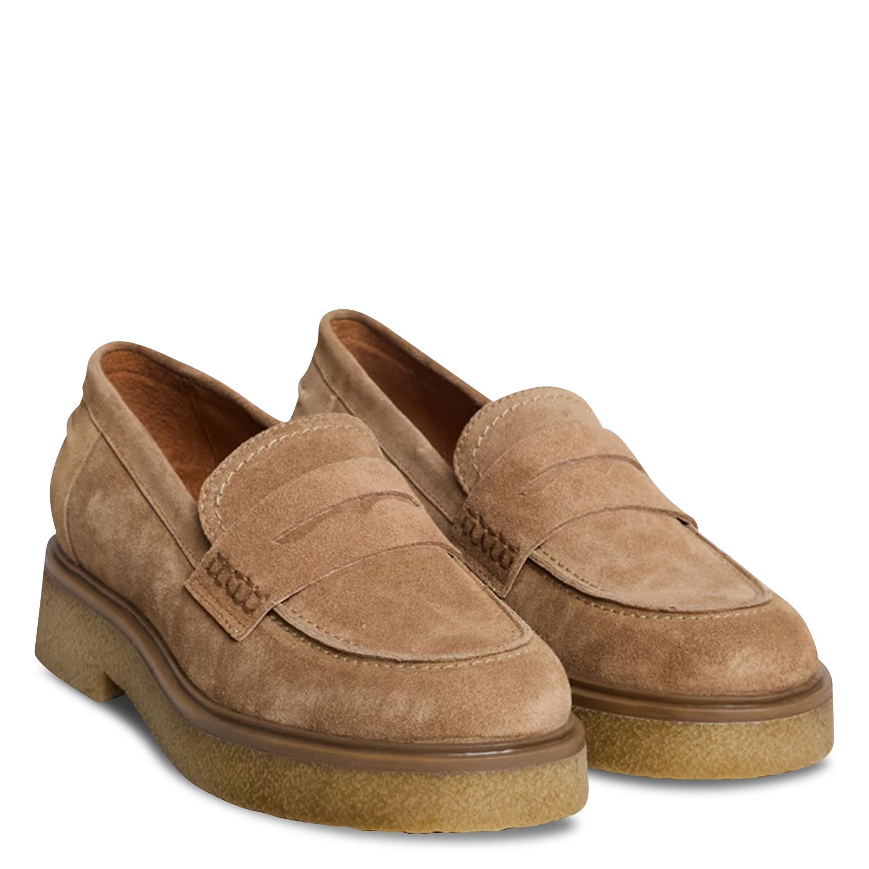 Mocassins en cuir marion JONAK Beige