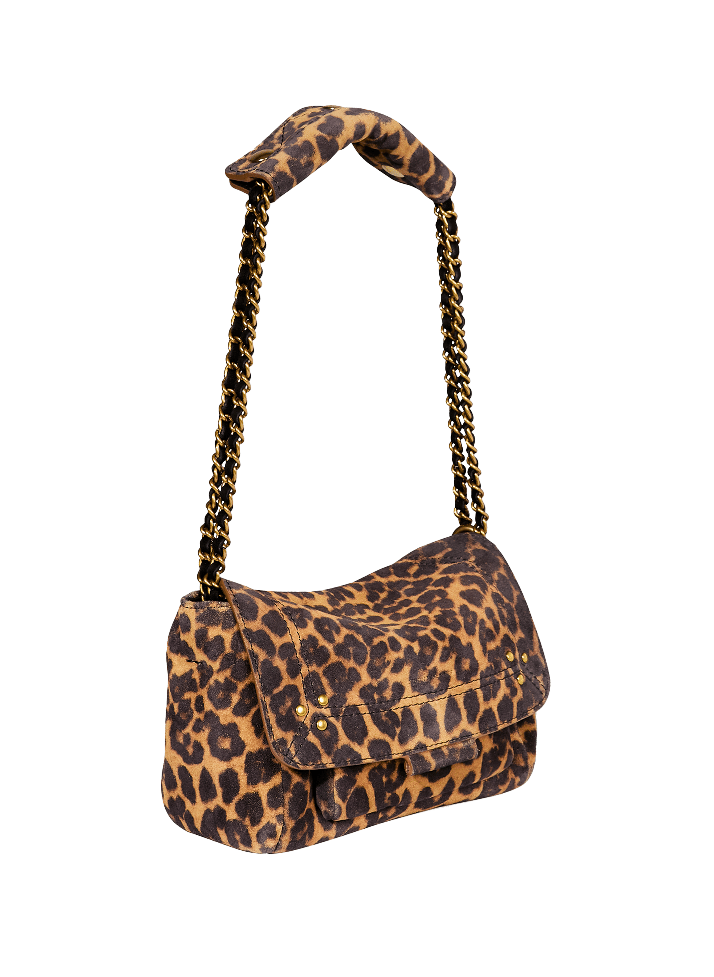 Sac à bandoulière Lulu S en croûte de cuir JÉRÔME DREYFUSS Multicolore