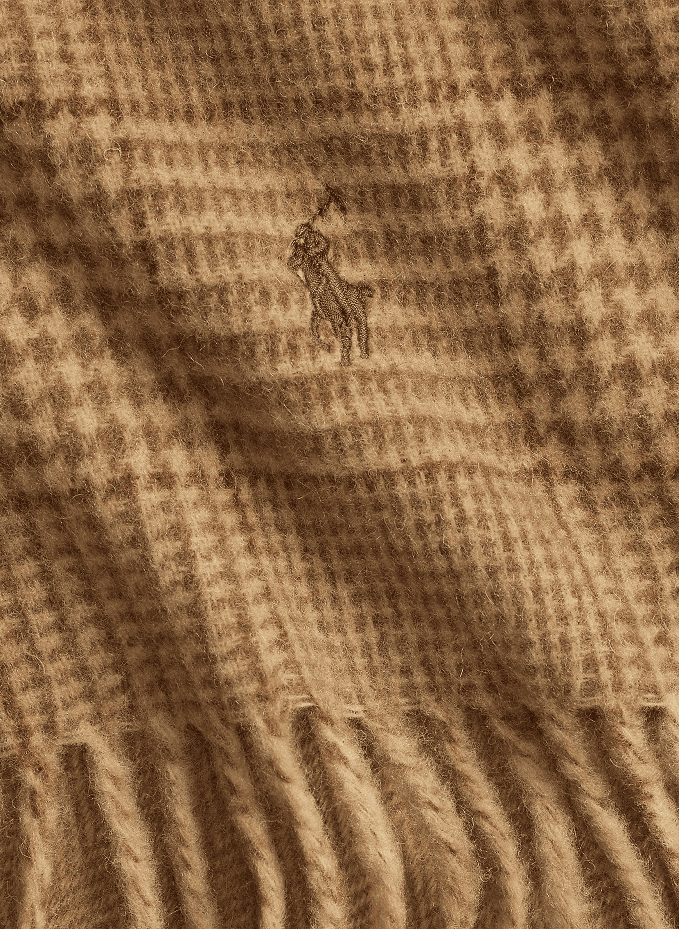 Wool-blend scarf POLO RALPH LAUREN Beige