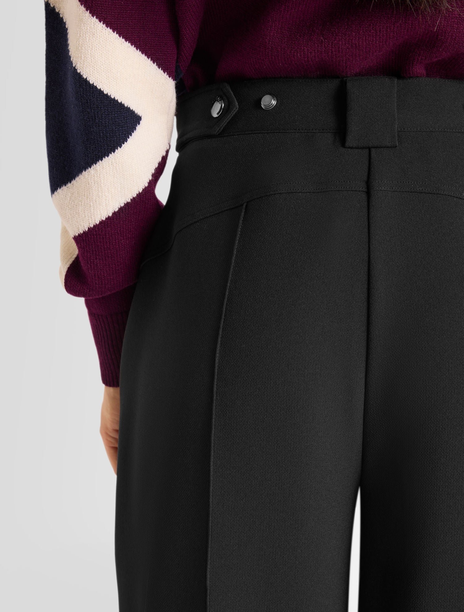 Pantalon noaleri coupe ample FUSALP Noir