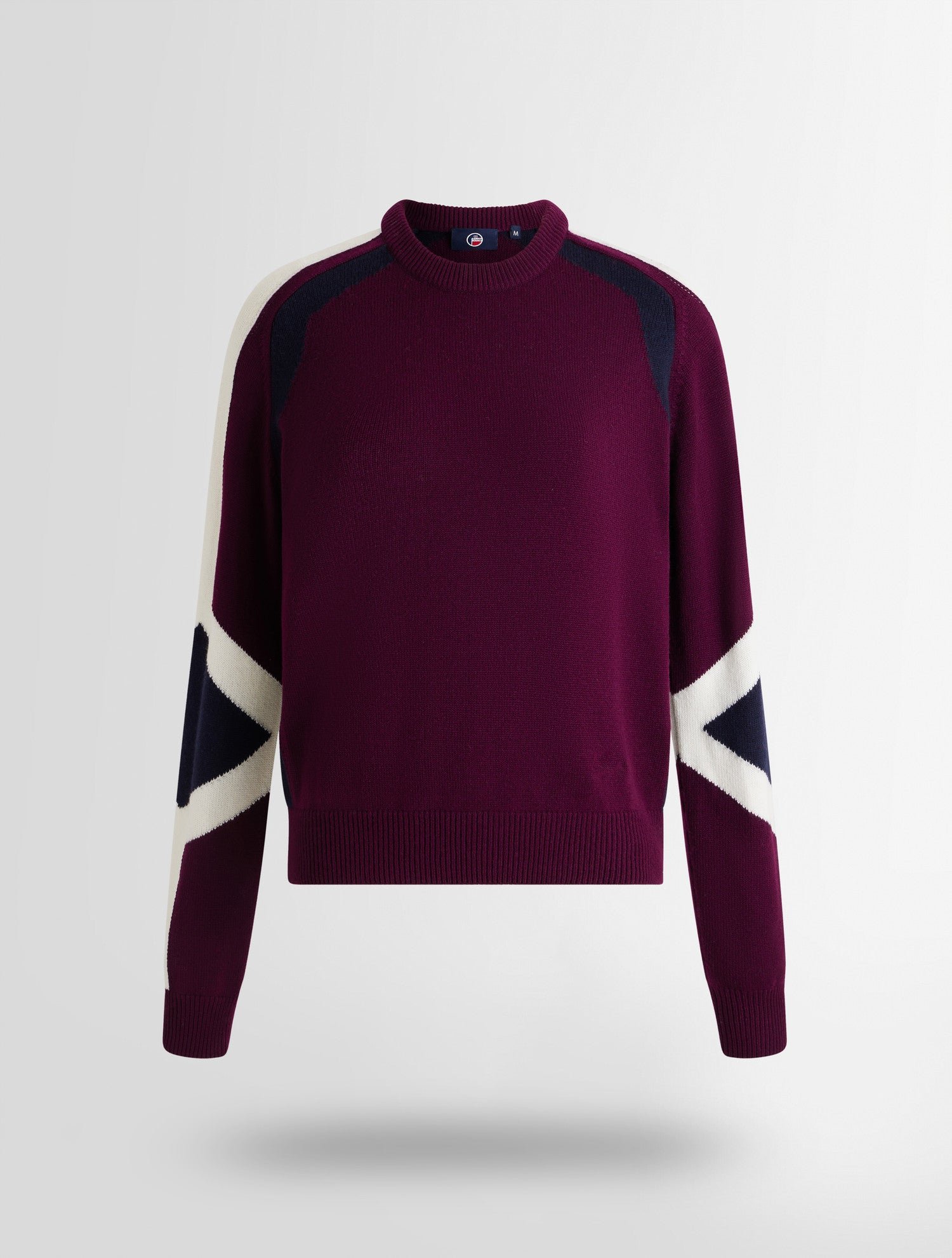 Pull rivena col rond FUSALP Blanc