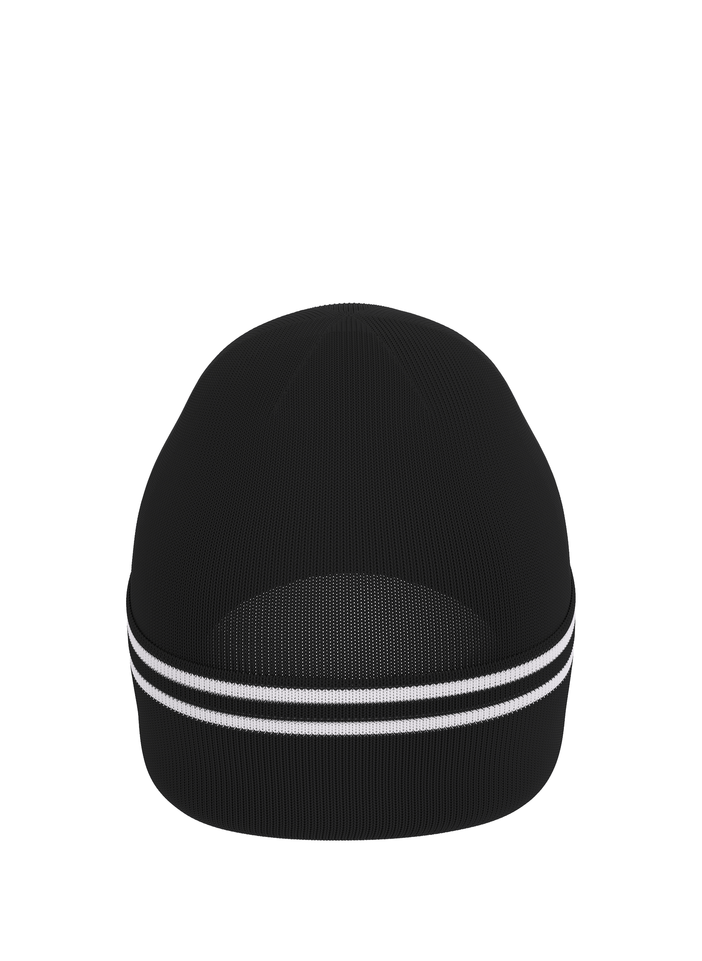 Ribbed Printed Beanie GUESS Black