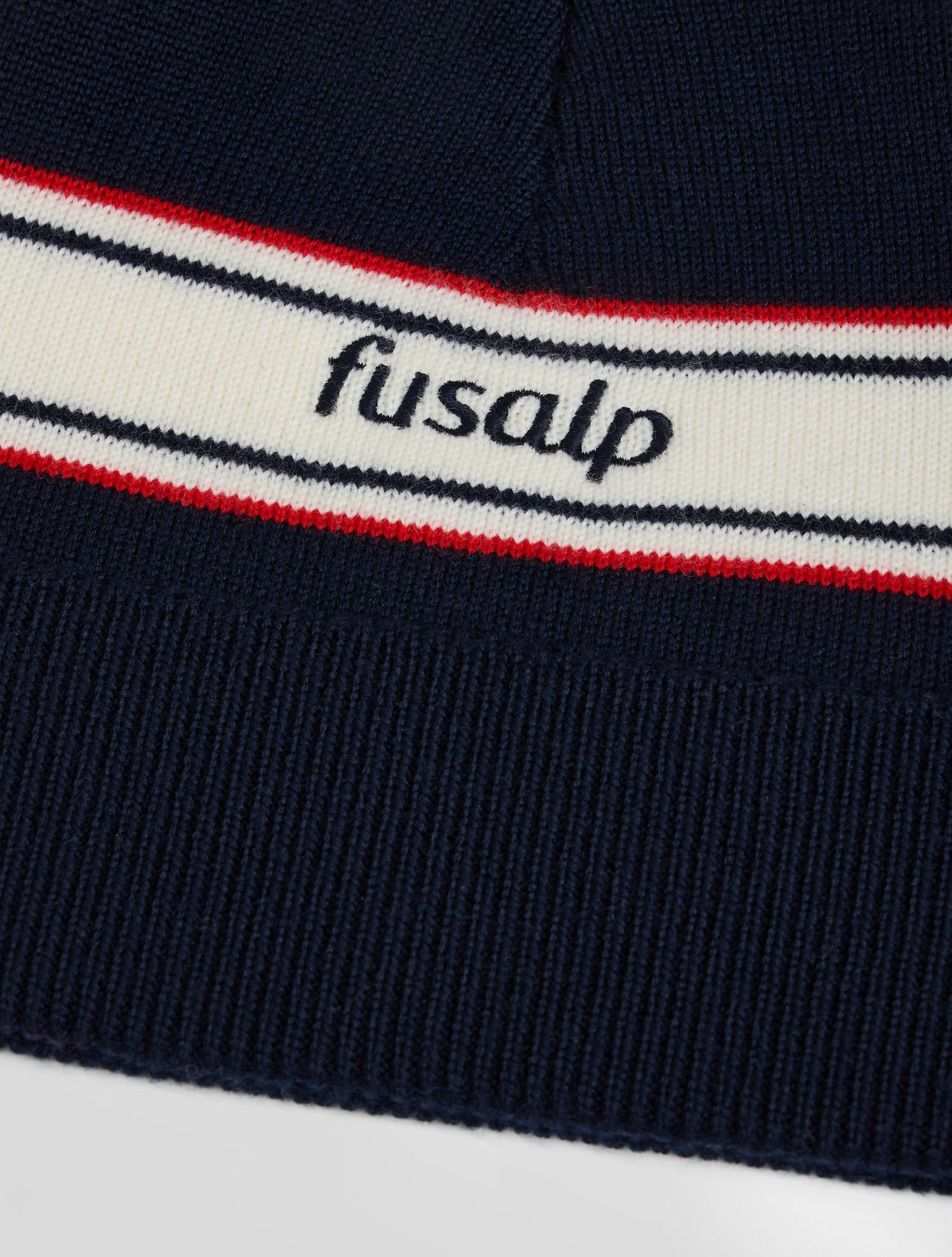 Bonnet retro coupe regular FUSALP Bleu