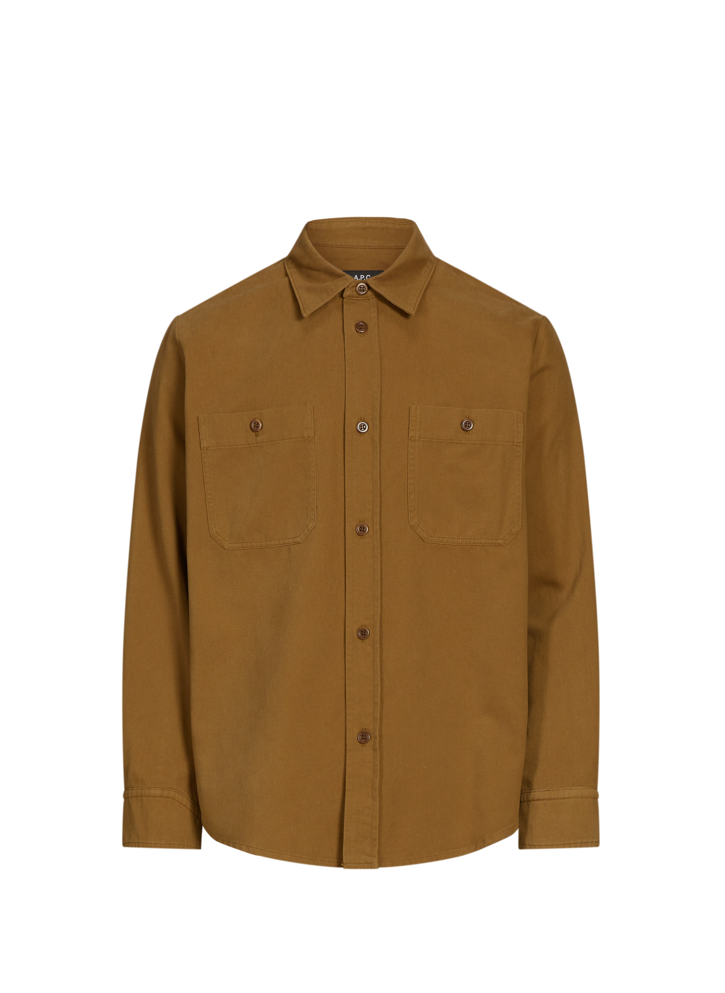 A.P.C.  Cotton shirt Brown