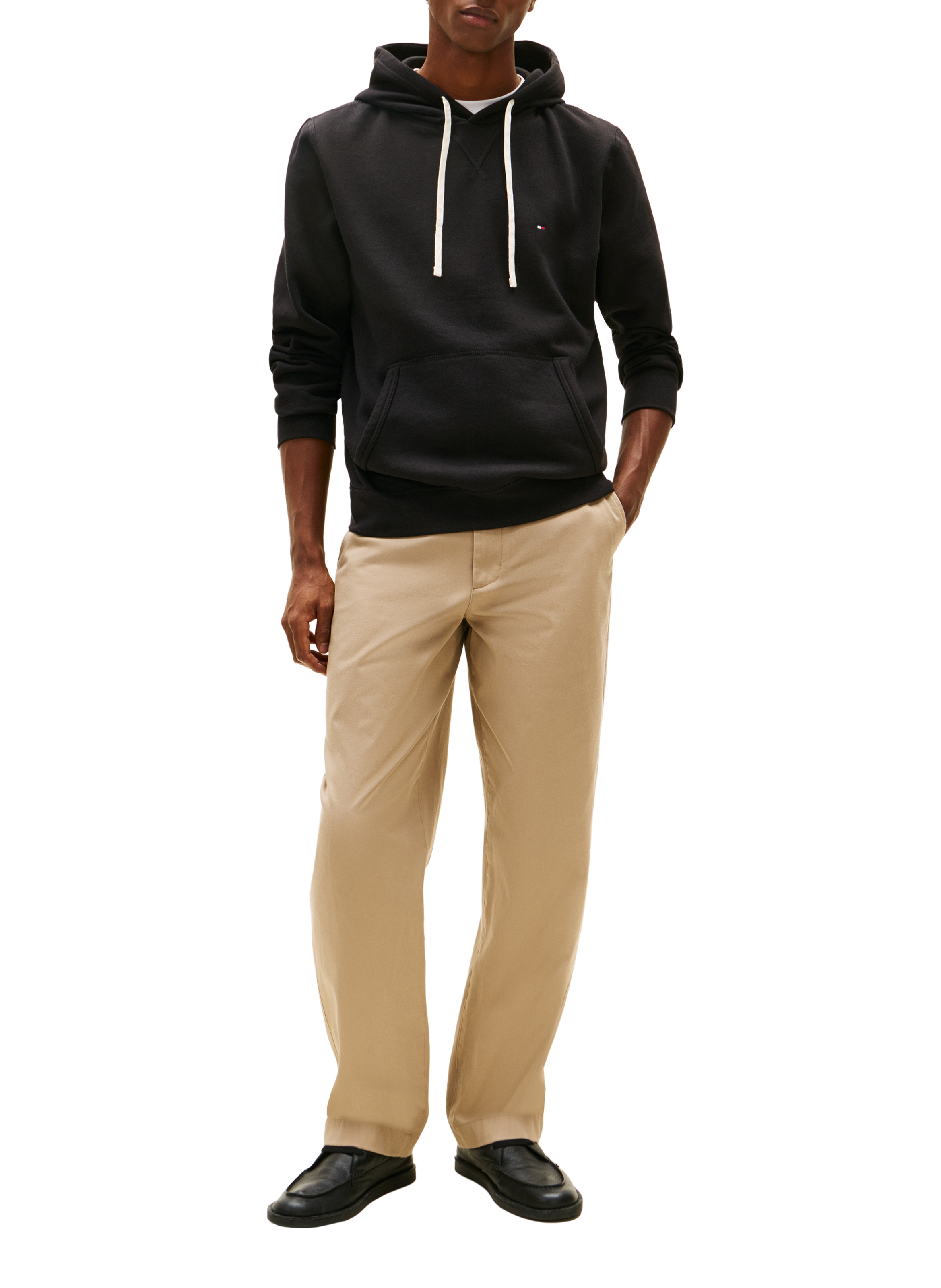 Cotton hoodie TOMMY HILFIGER Black