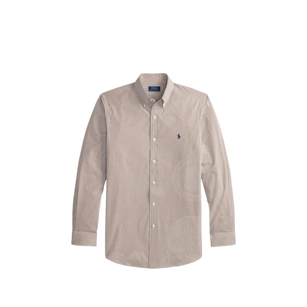 Polo Chemise rayée en coton