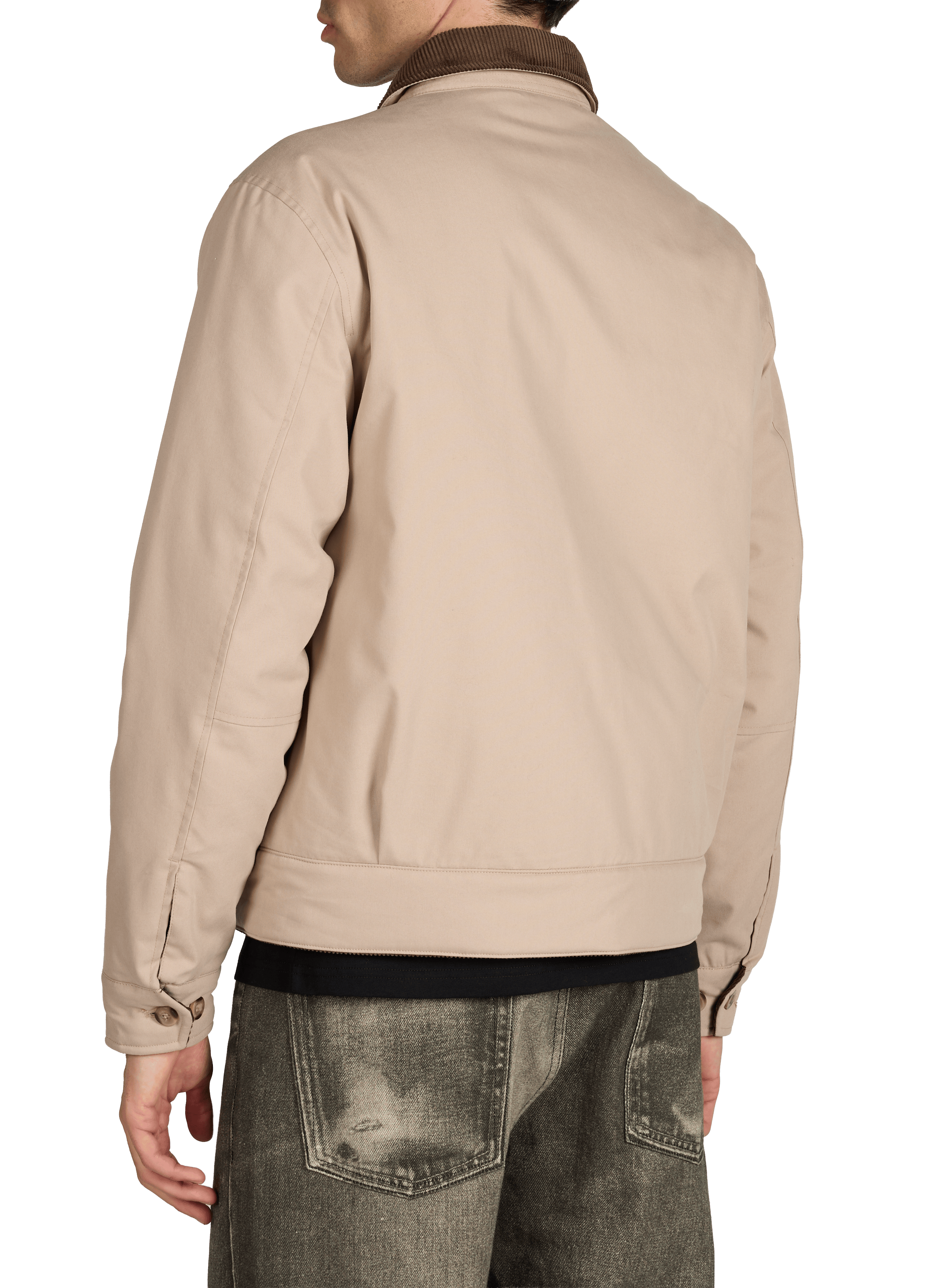 Blouson en coton mélangé FRED PERRY Beige