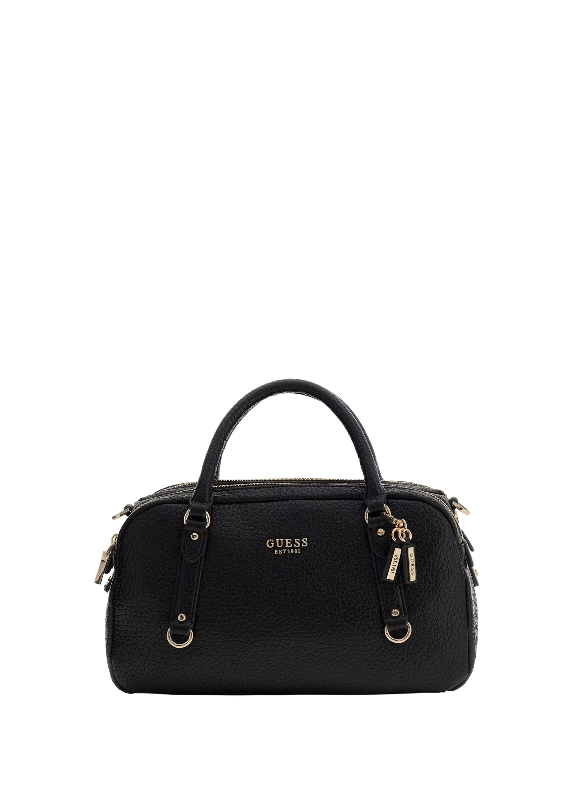Bowling bag faux leather GUESS Black