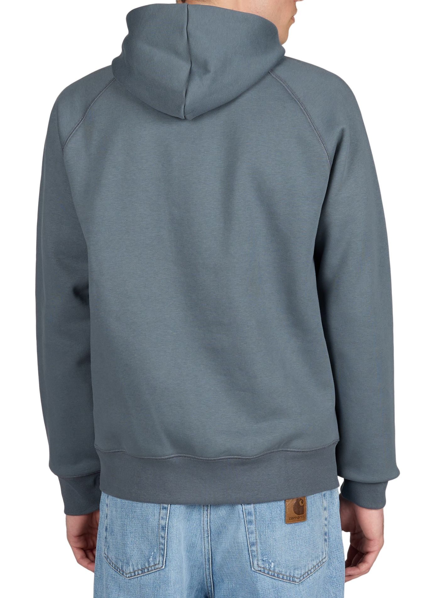 Hoodie uni à capuche en coton mélangé CARHARTT WIP Bleu