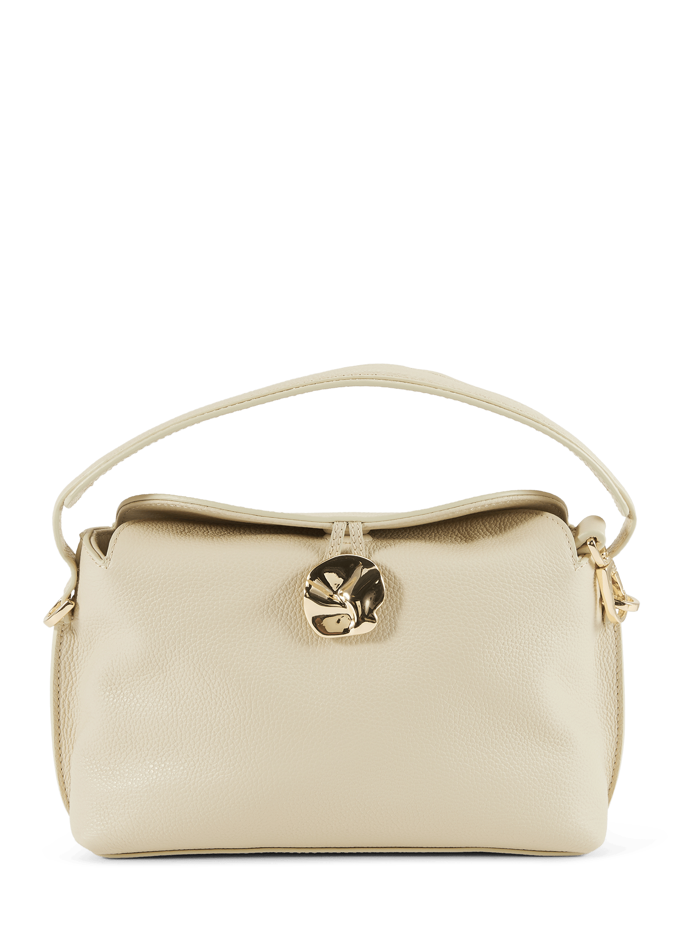 Sac à main Hanna Mini en cuir FLATTERED Beige