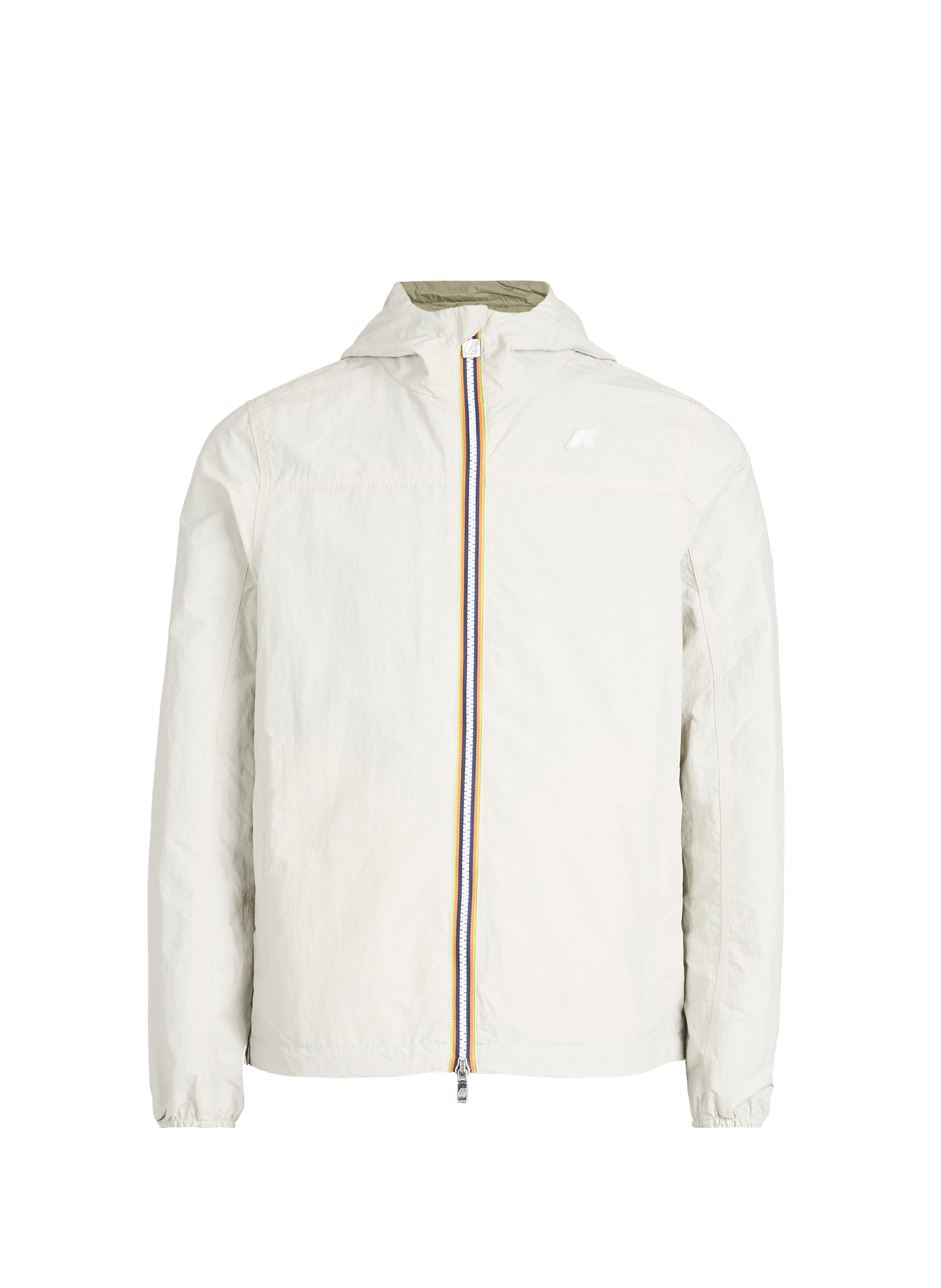 Veste légère réversible en coton mélangé K-WAY Vert