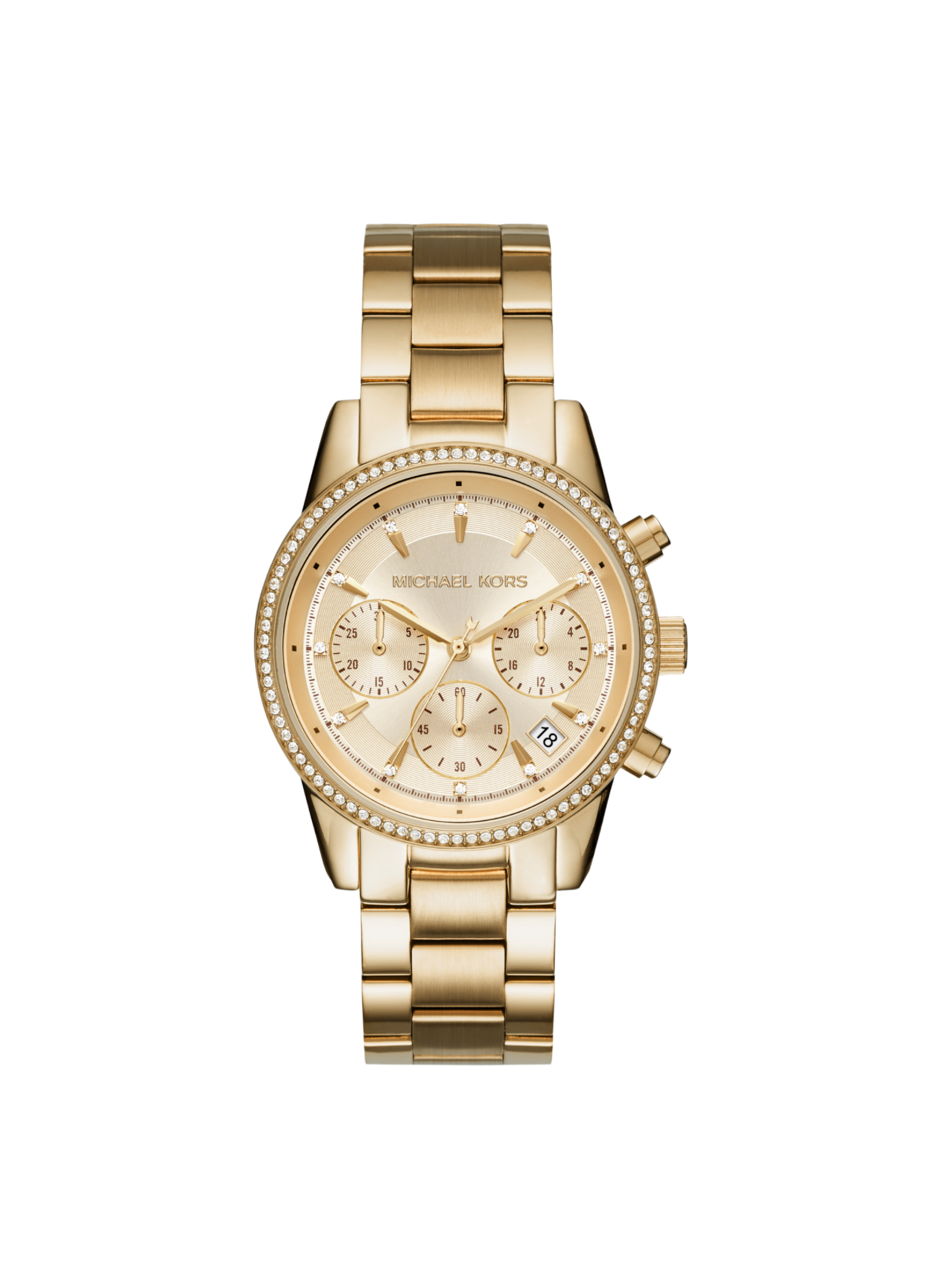 Montre quartz Bryant en acier inoxydable MICHAEL KORS MONTRES Doré