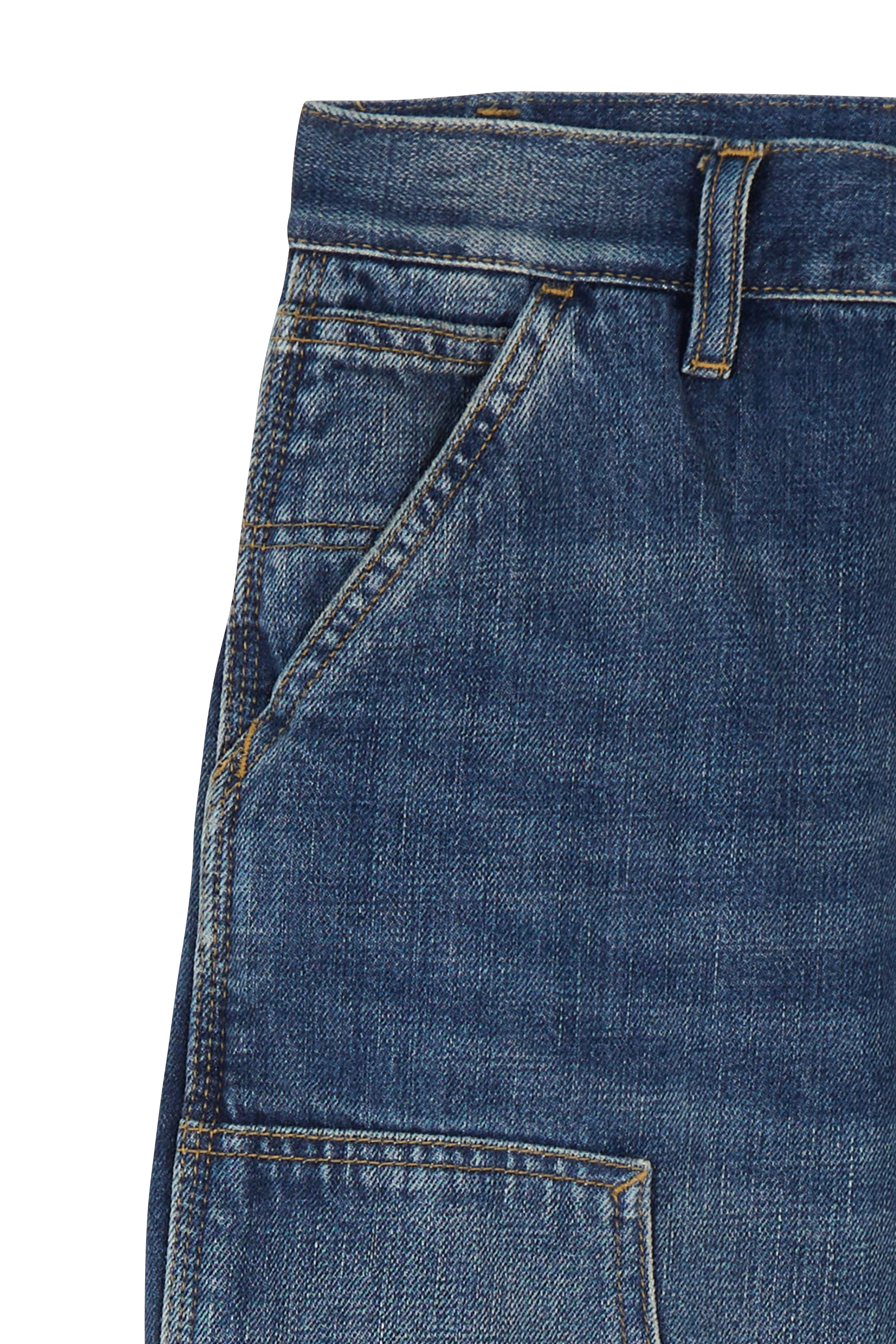 Jean w' brandon double knee pant CARHARTT WIP Bleu