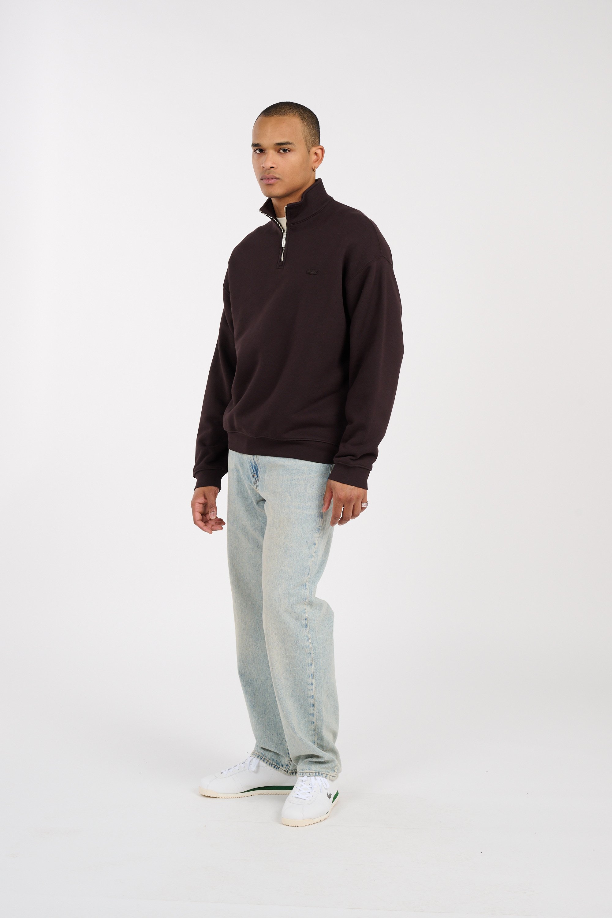 Sweatshirt LACOSTE Marron