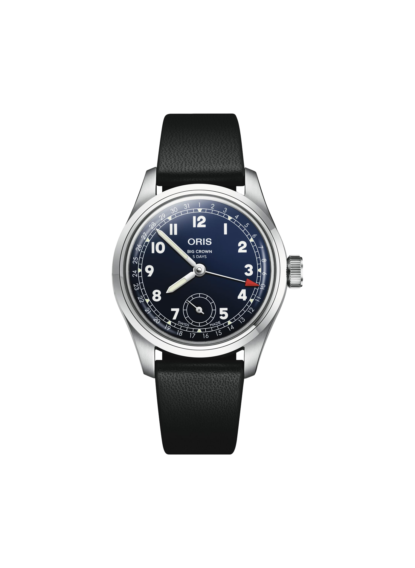 Montre automatique Oris Big Crown Calibre 403 en cuir ORIS Bleu