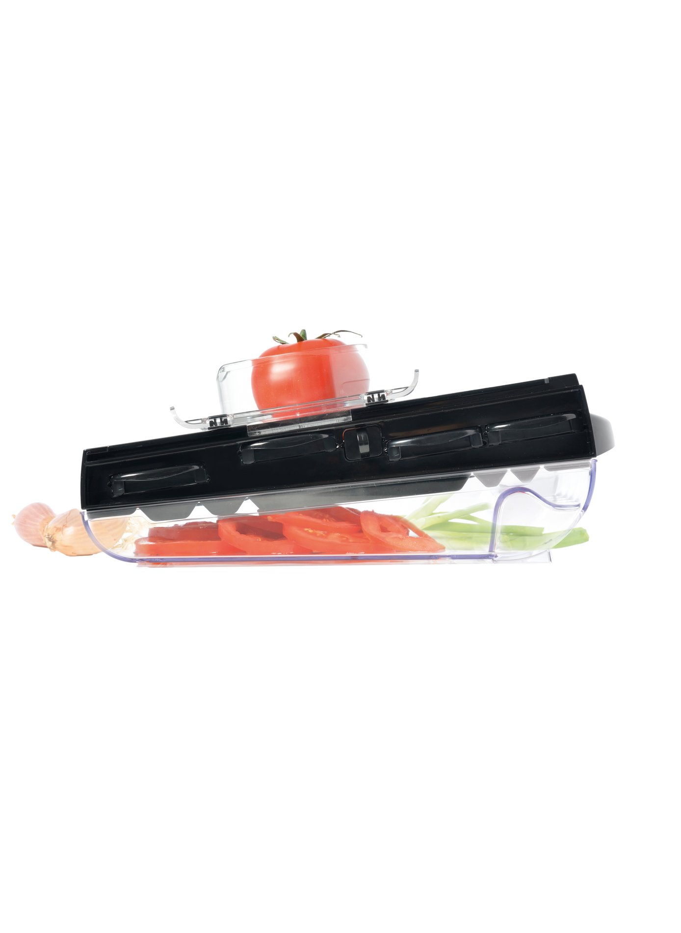 Mandoline with 5 blades and reservoir MASTRAD Black