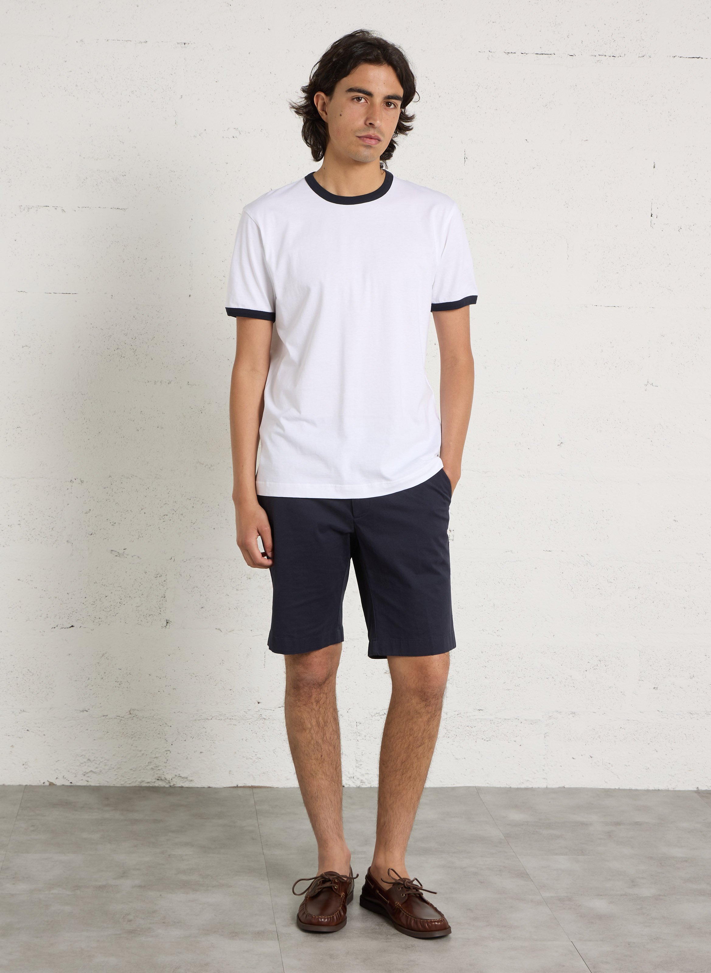 Lucca leather boat shoes BOBBIES Brown